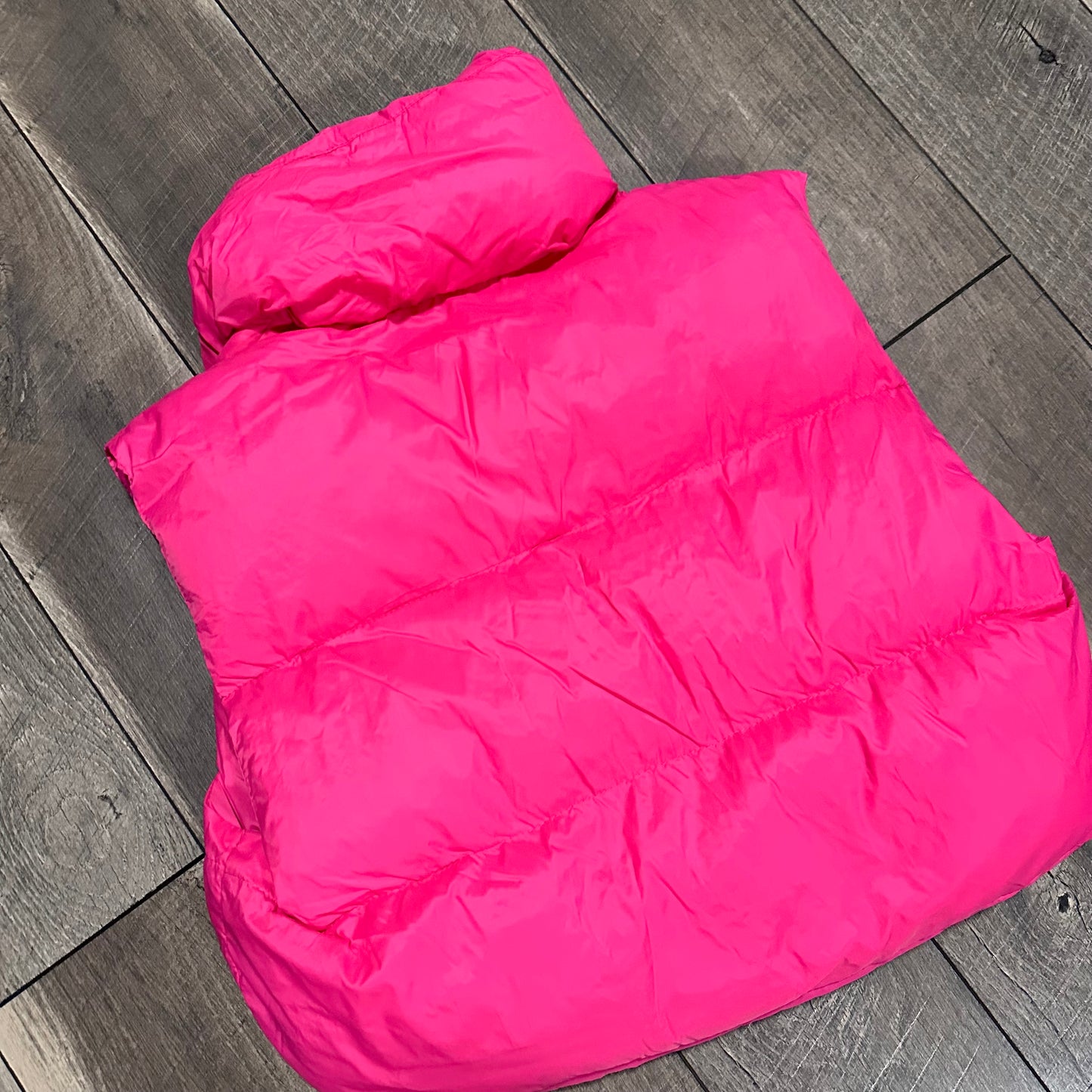 Amazon Brand Pink Puffer Vest