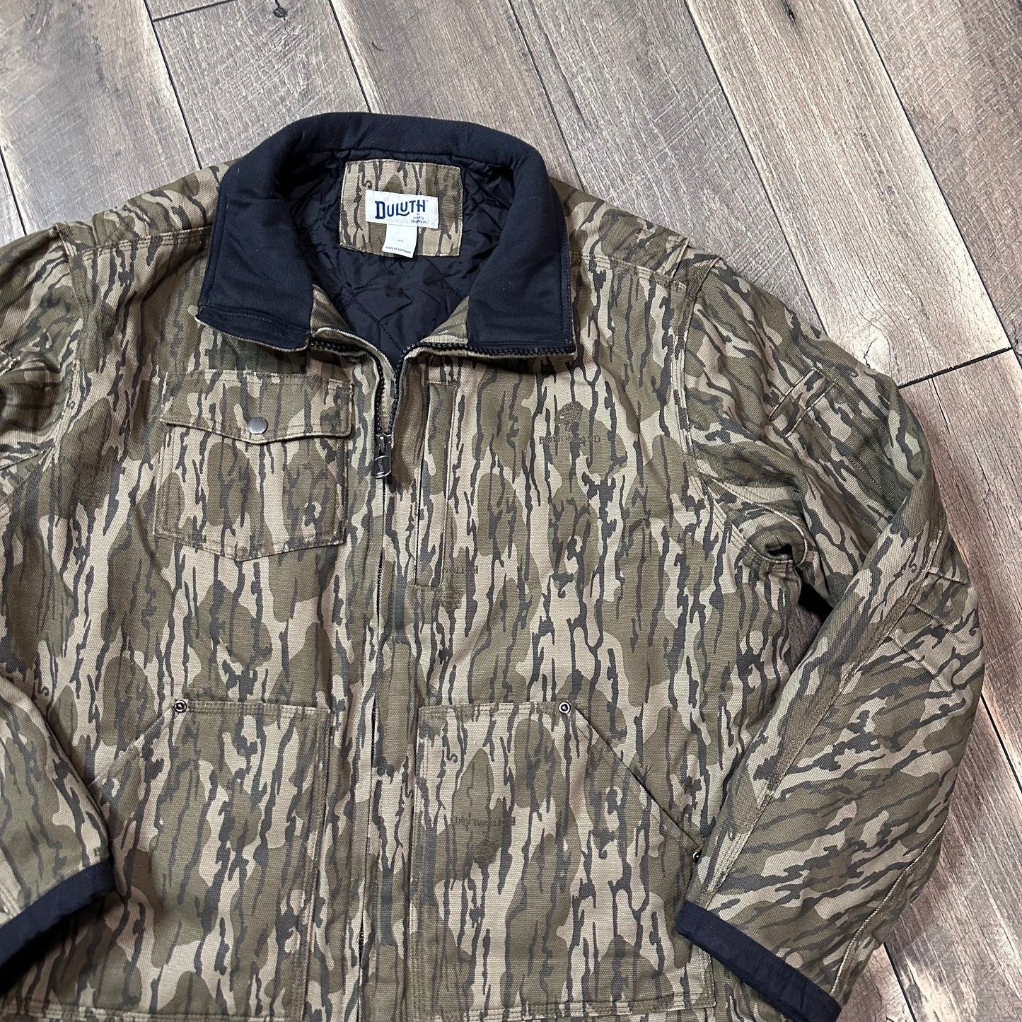 Duluth Superior Fire Hose Mossy Oak Lined Jacket