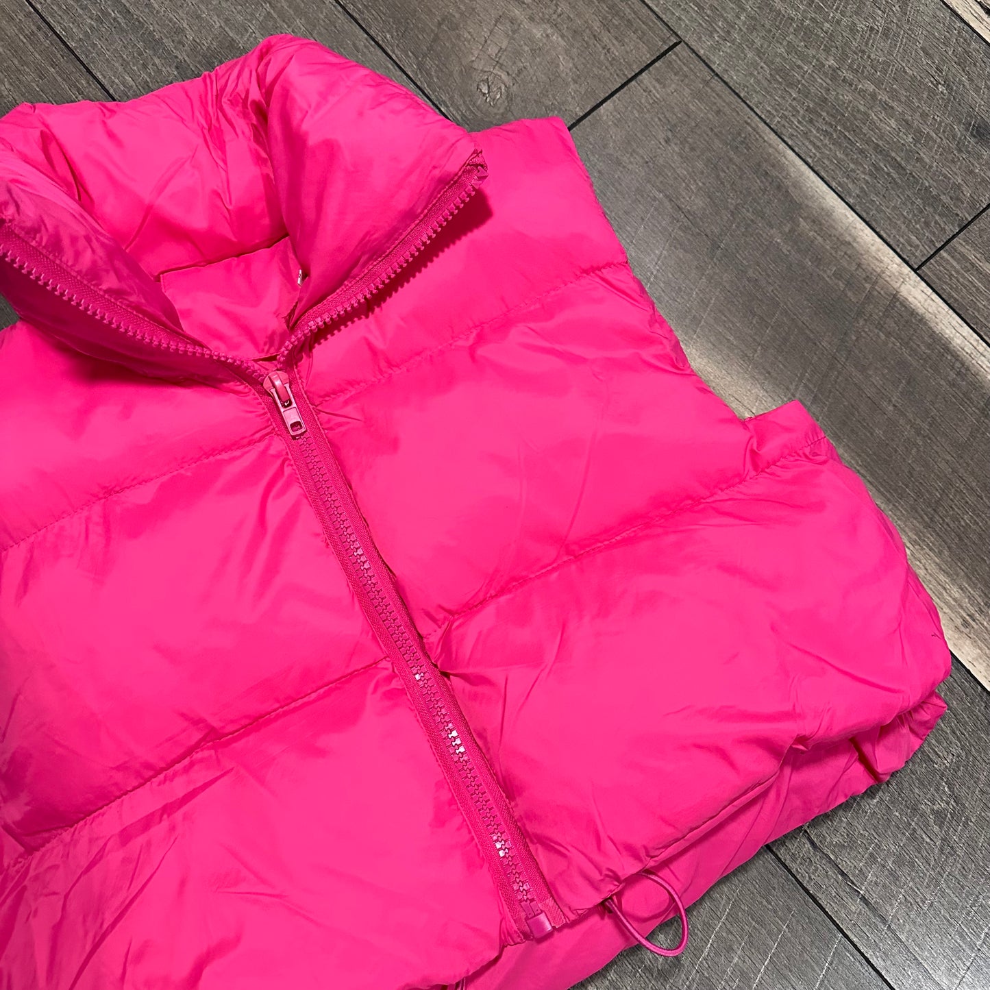 Amazon Brand Pink Puffer Vest