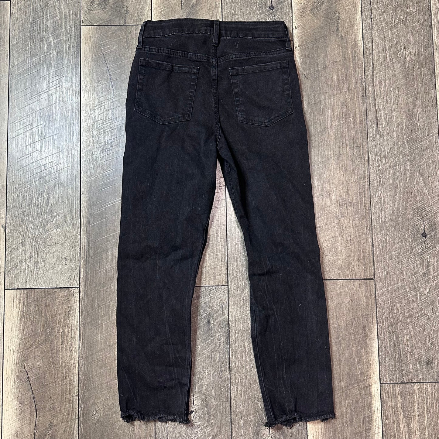 Art Class Girlfriend Fit Black Jeans