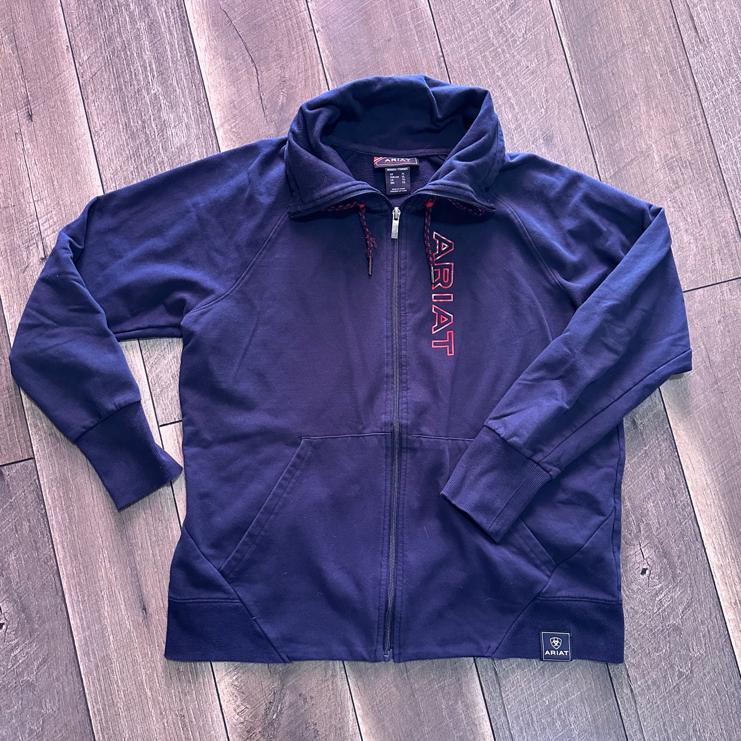 Ariat Navy Blue Full Zip Jacket