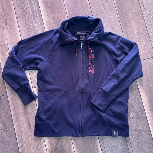 Ariat Navy Blue Full Zip Jacket
