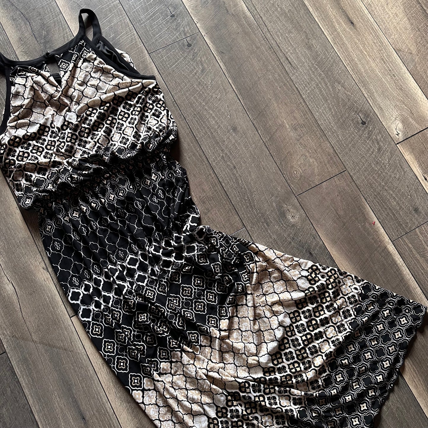 Enfocus High Neck Maxi Dress