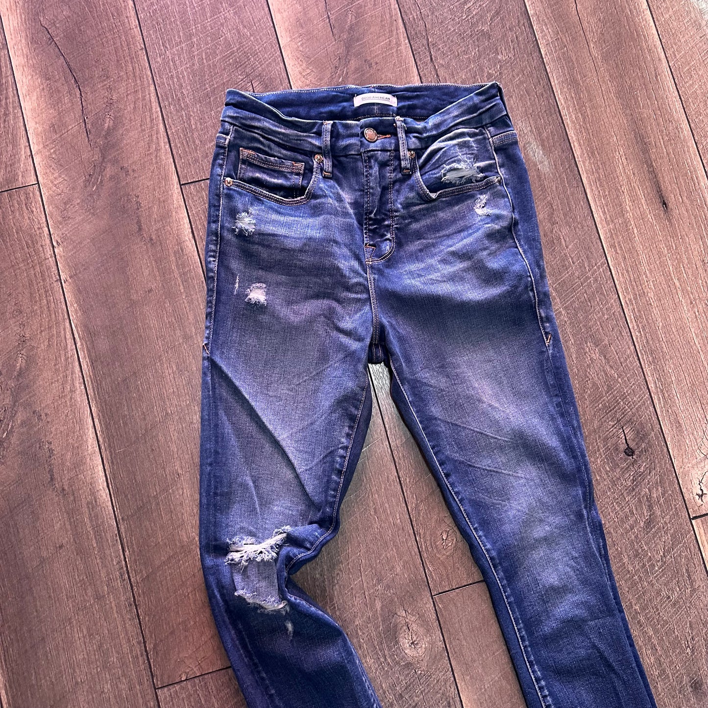 Good American Good Legs Crop Jeans