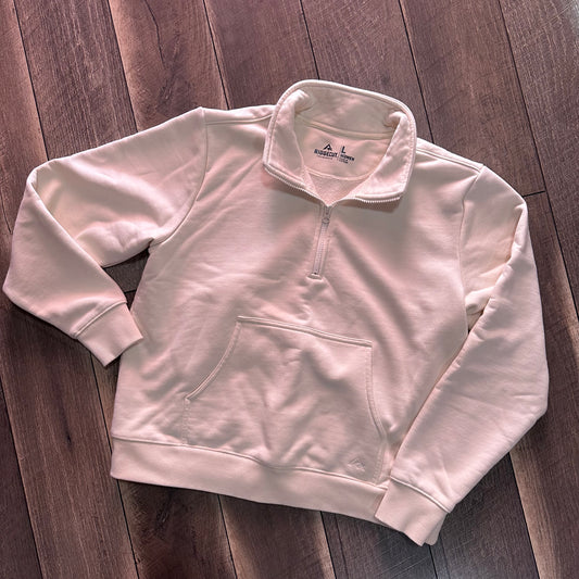 Ridgecut Toughwear 1/2 Zip Pullover Cream