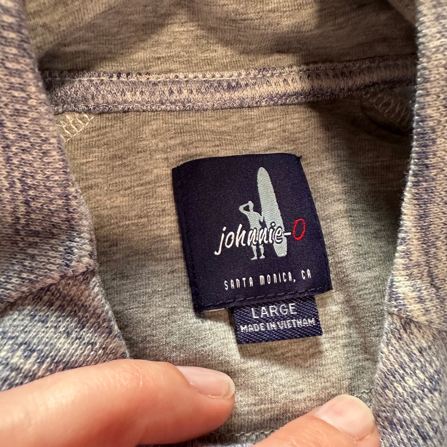 Johnnie-O Fanning Henley Pullover