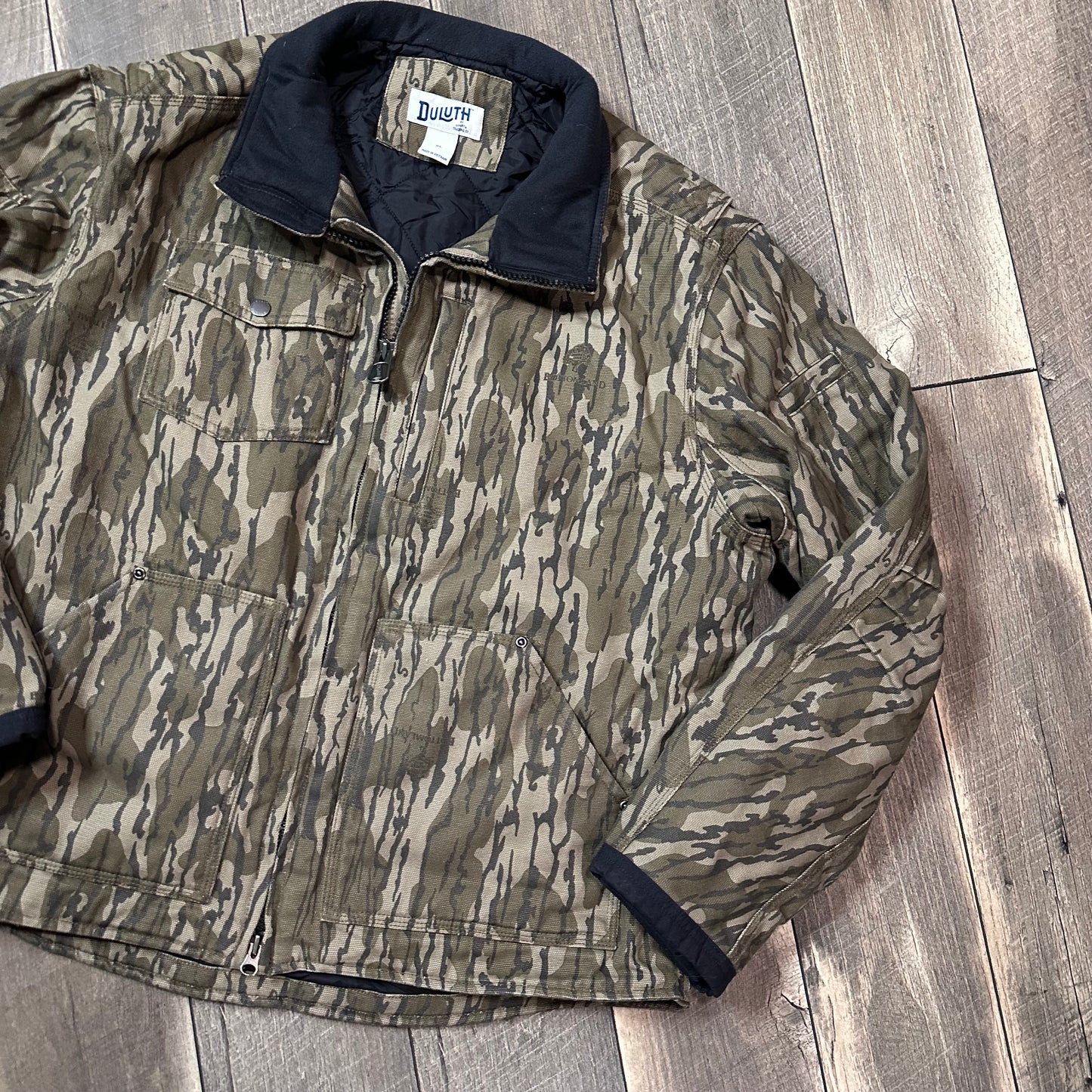 Duluth Superior Fire Hose Mossy Oak Lined Jacket