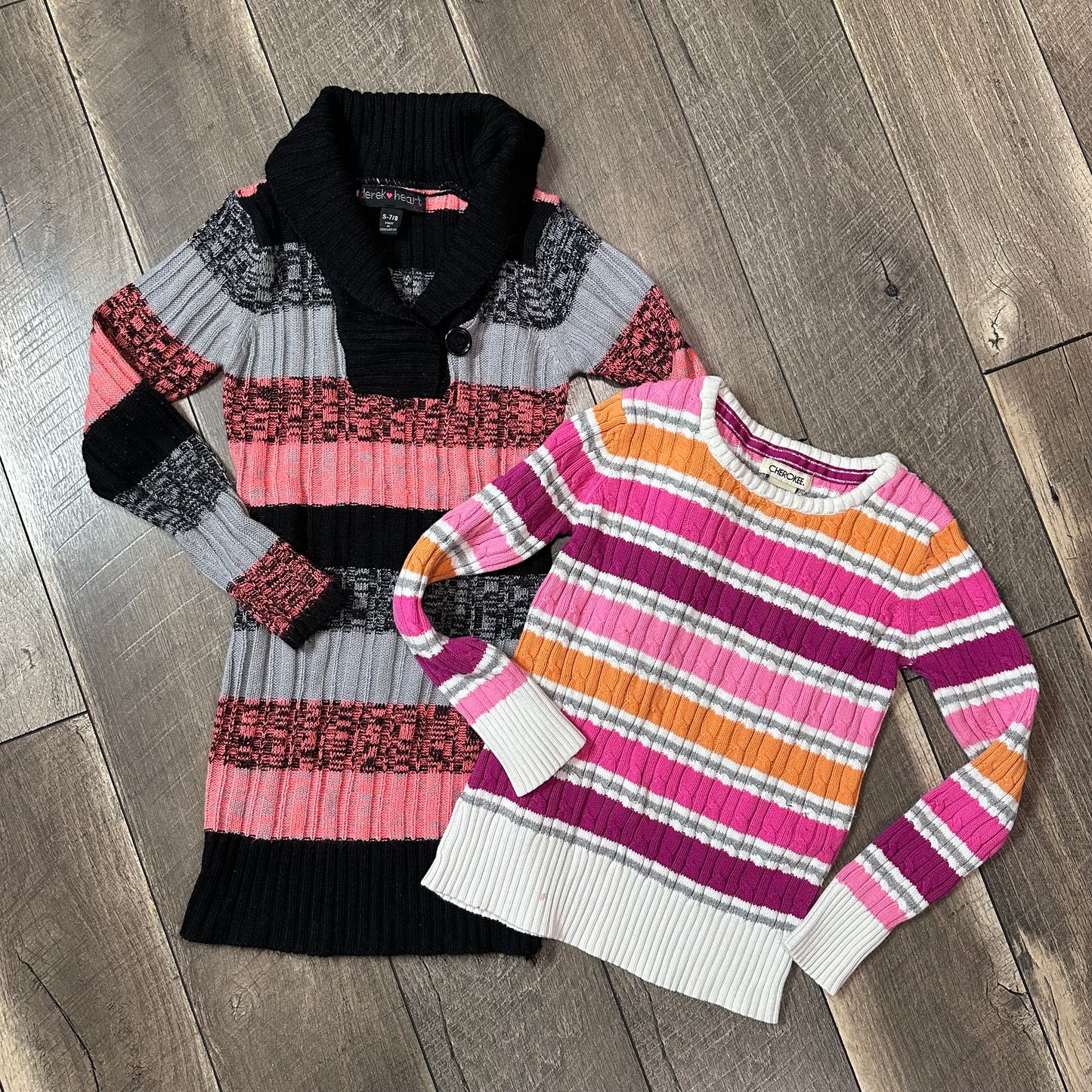 Girls Dress & Sweater Combo