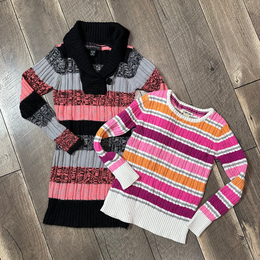 Girls Dress & Sweater Combo