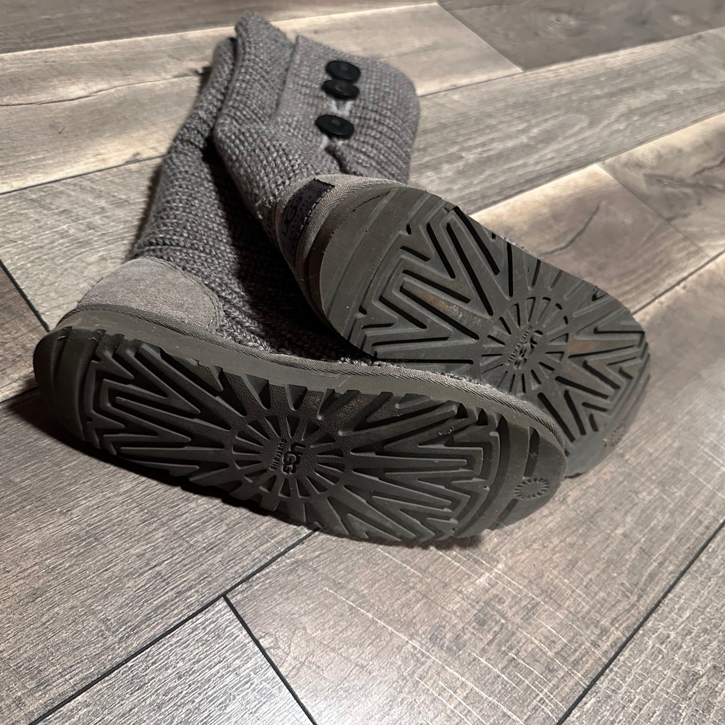 UGG Classic Cardy Cable Knit Boots