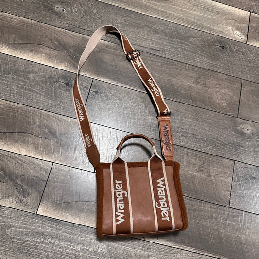 Wrangler Color Block Small Tote Crossbody