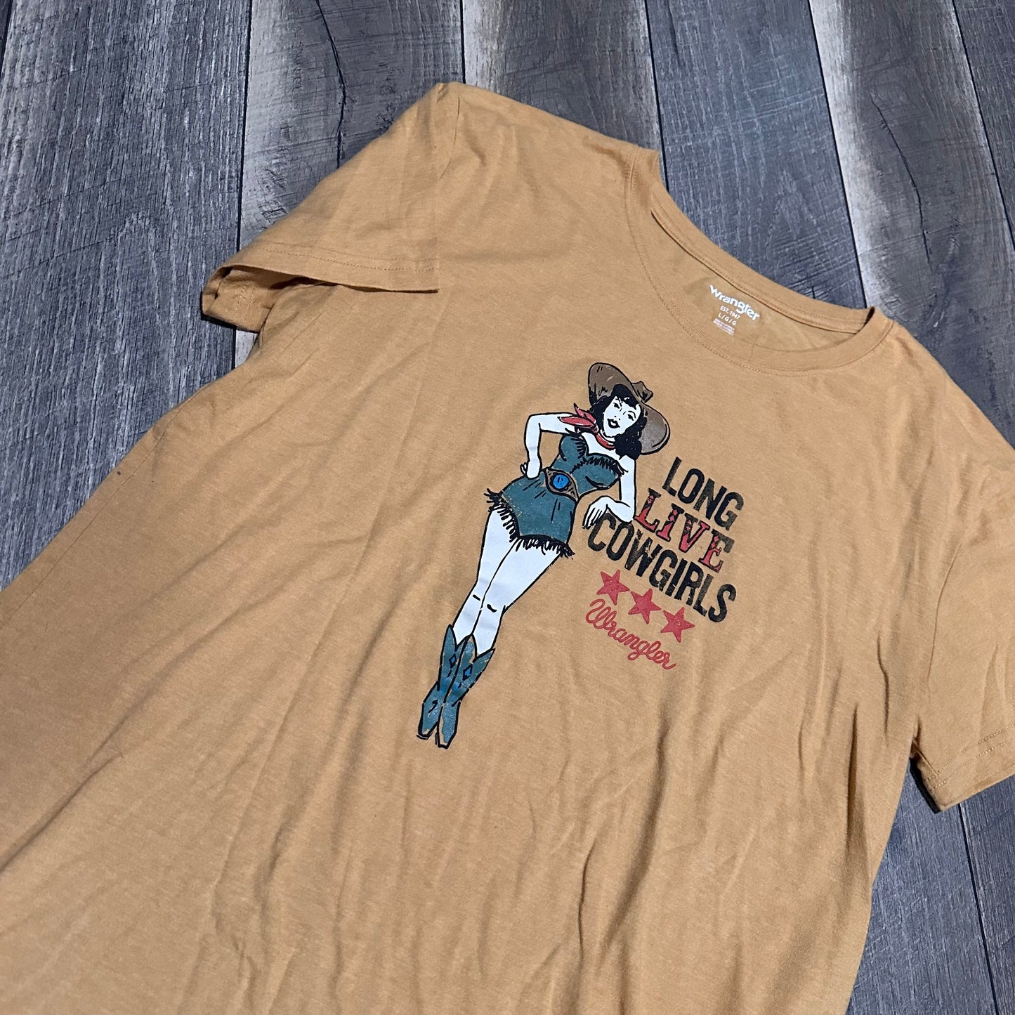 Wrangler Long Live Cowgirls T-Shirt
