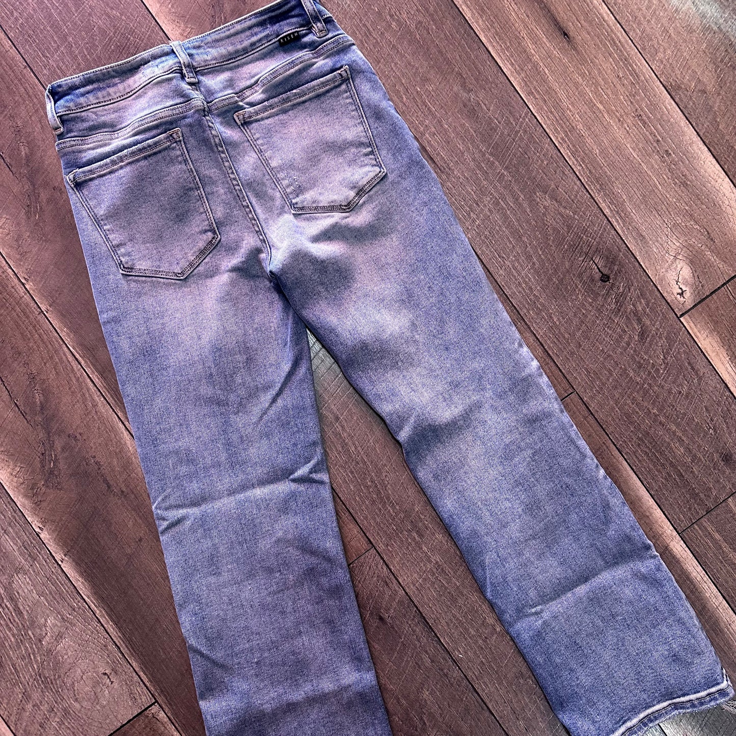 Wild Oak Boutique x Risen Hi Rise Relaxed Straight Leg Jeans