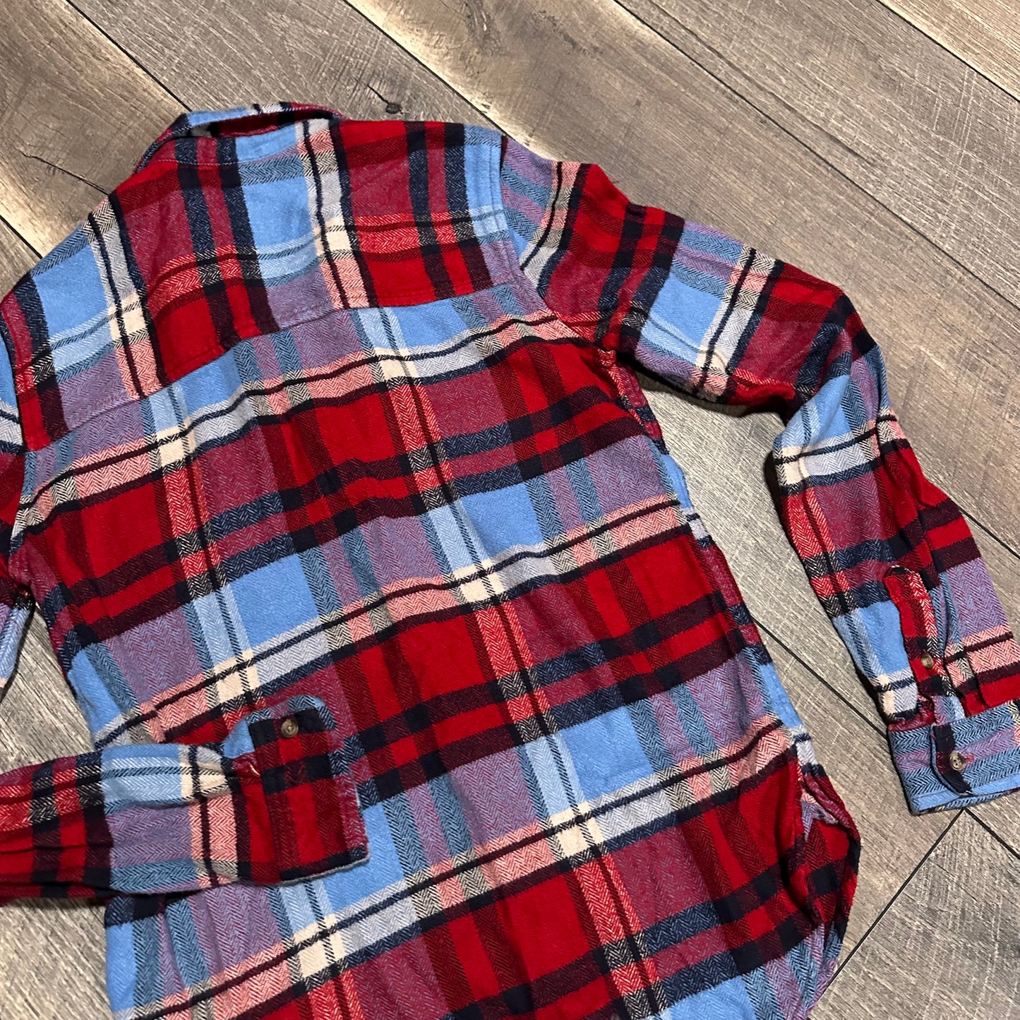 American Eagle Plaid Super Soft Button Down