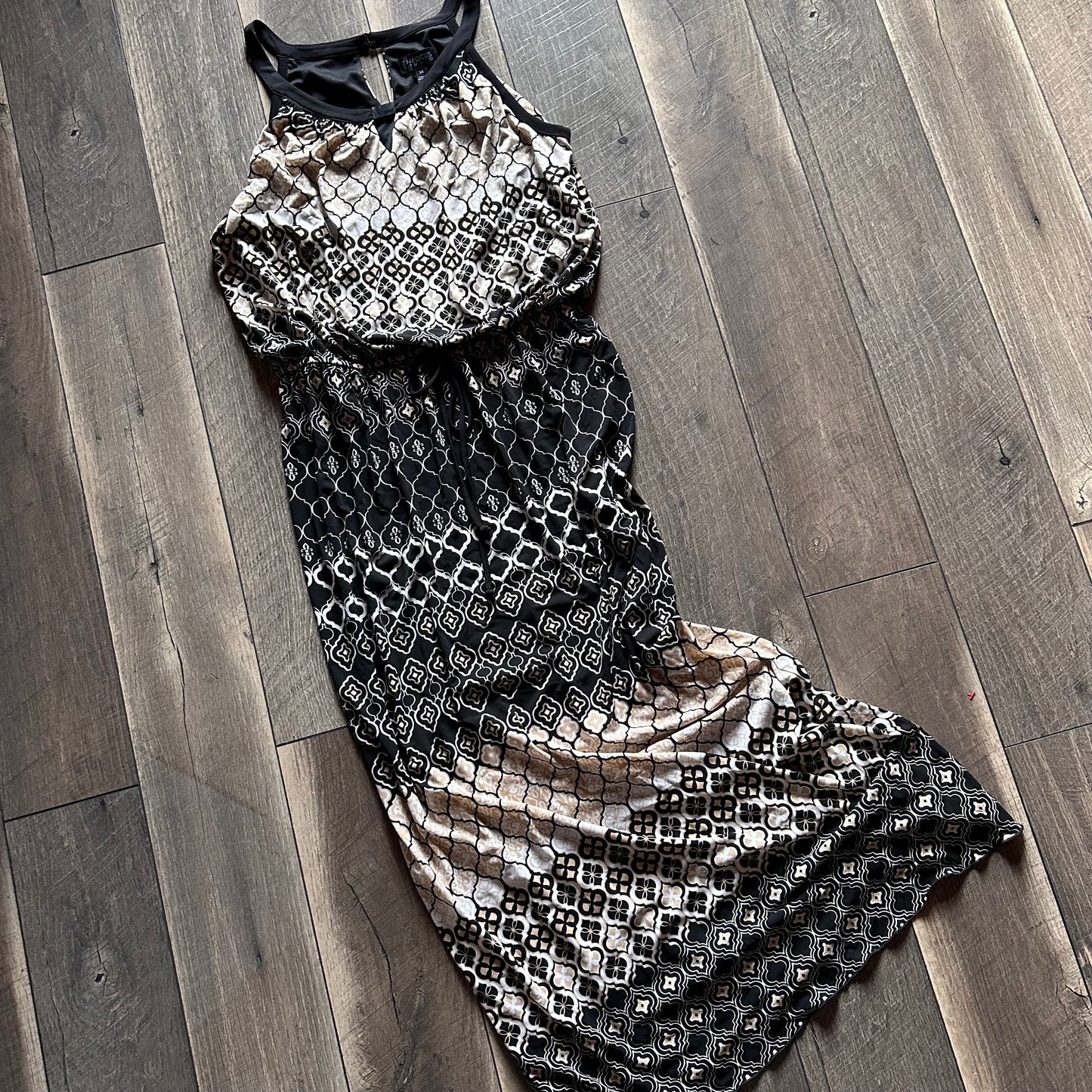 Enfocus High Neck Maxi Dress