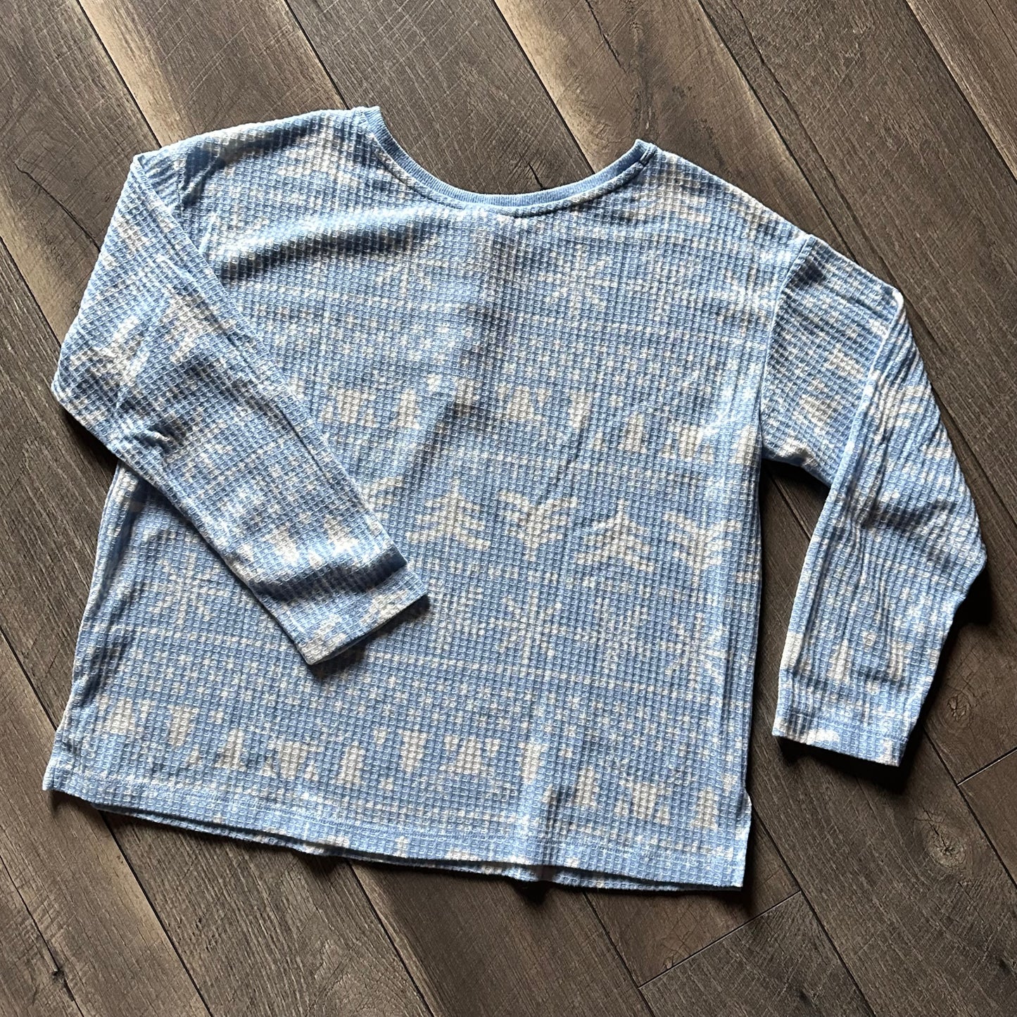 Joyspun Winter Wonderland Waffleknit Pajamas
