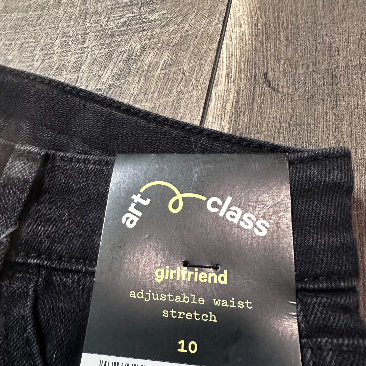 Art Class Girlfriend Fit Black Jeans