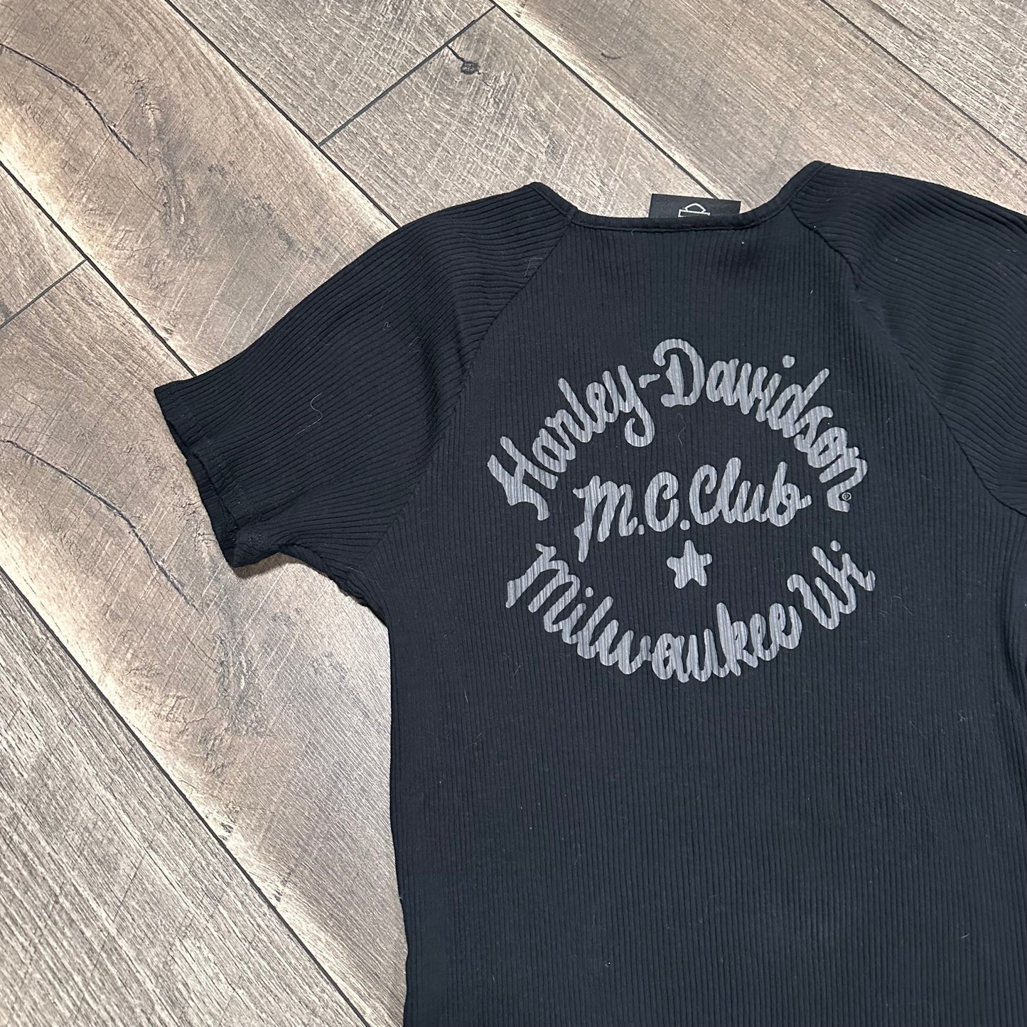 Harley-Davidson Stretchy Short Sleeve Top