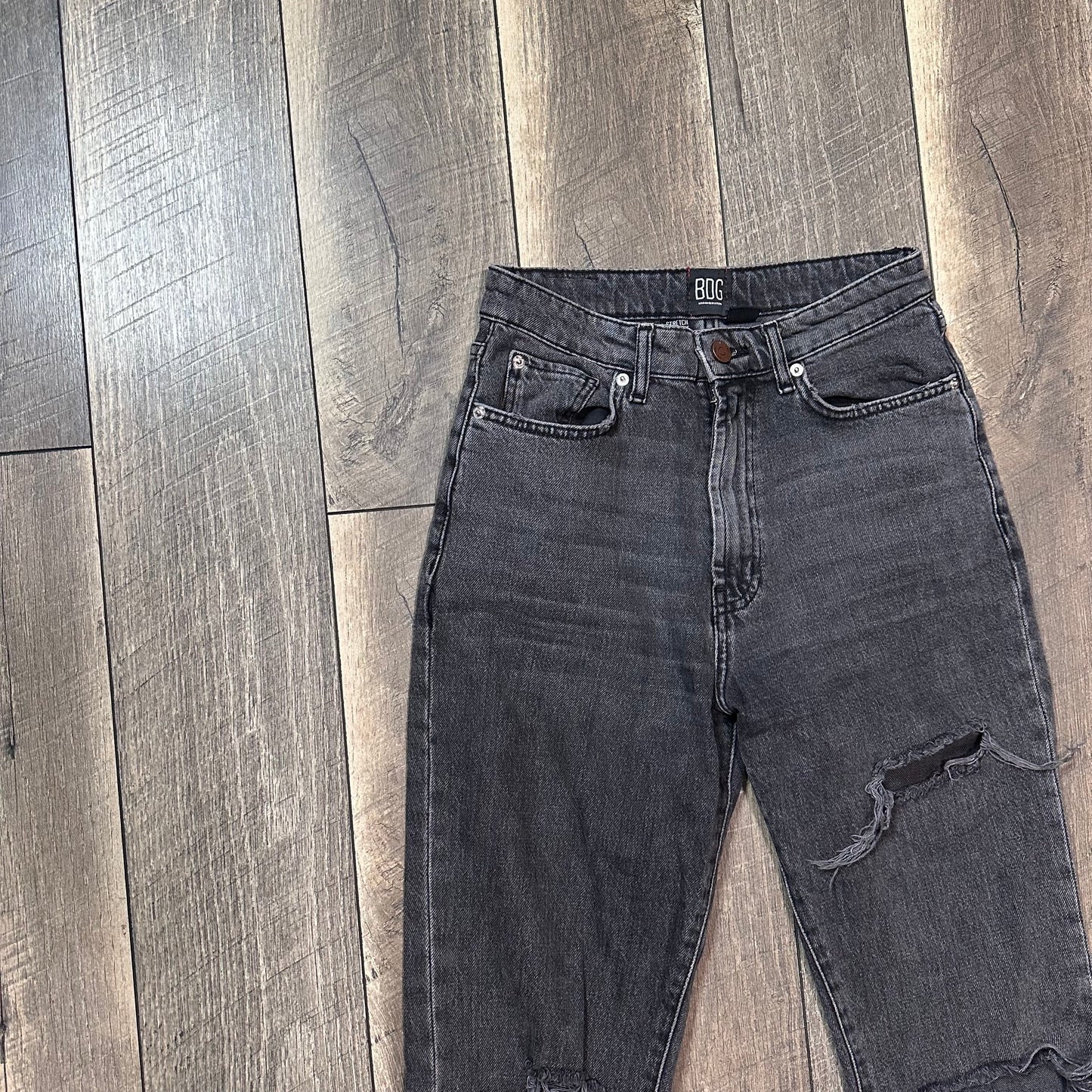 BDG Black Hi Rise Flare Jeans