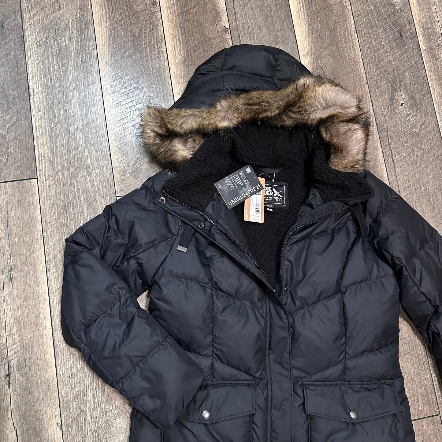 Eddie Bauer Women's Sun Valley Frost Down Parka Jacket (new with tags)