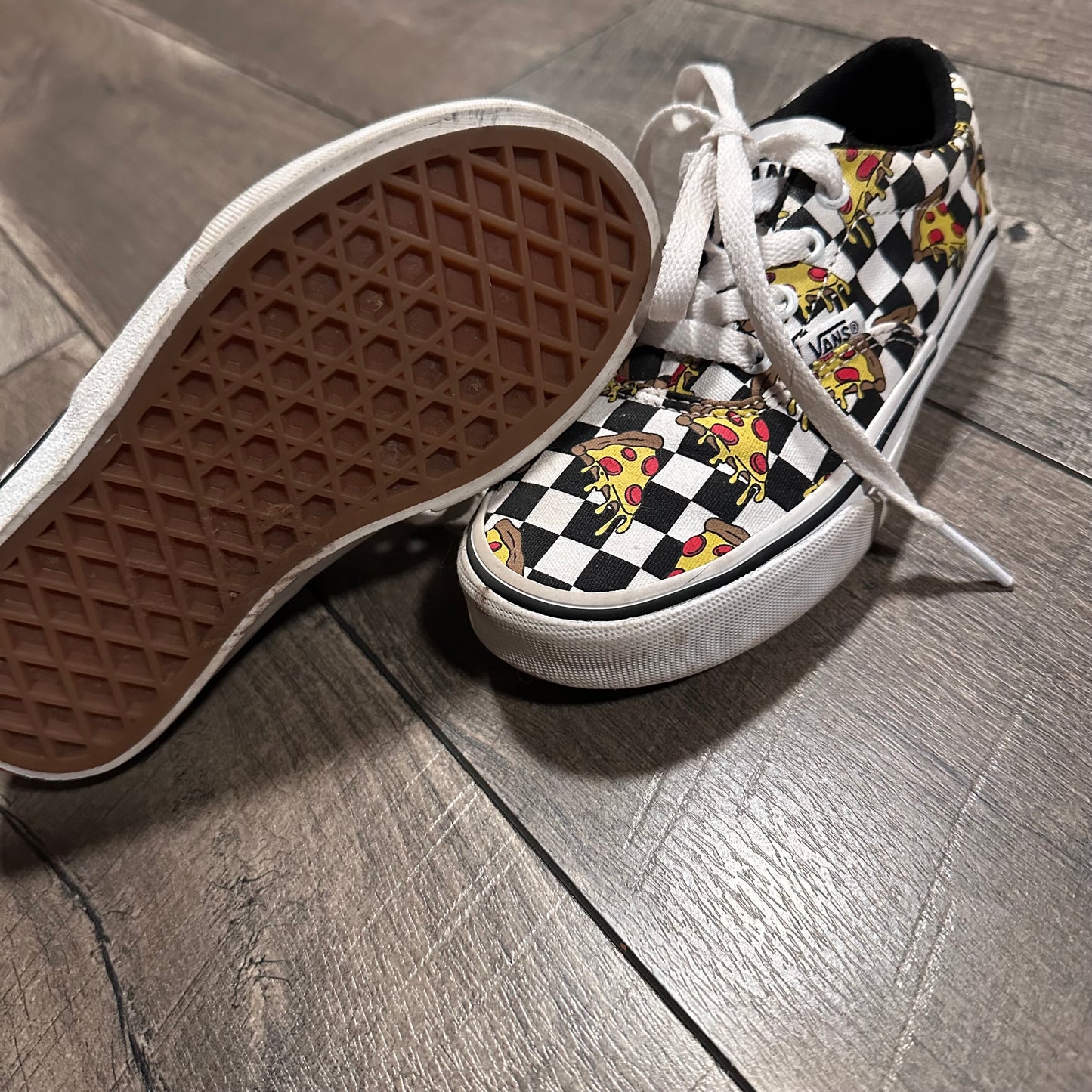 Vans Checkered Pizza Sneakers