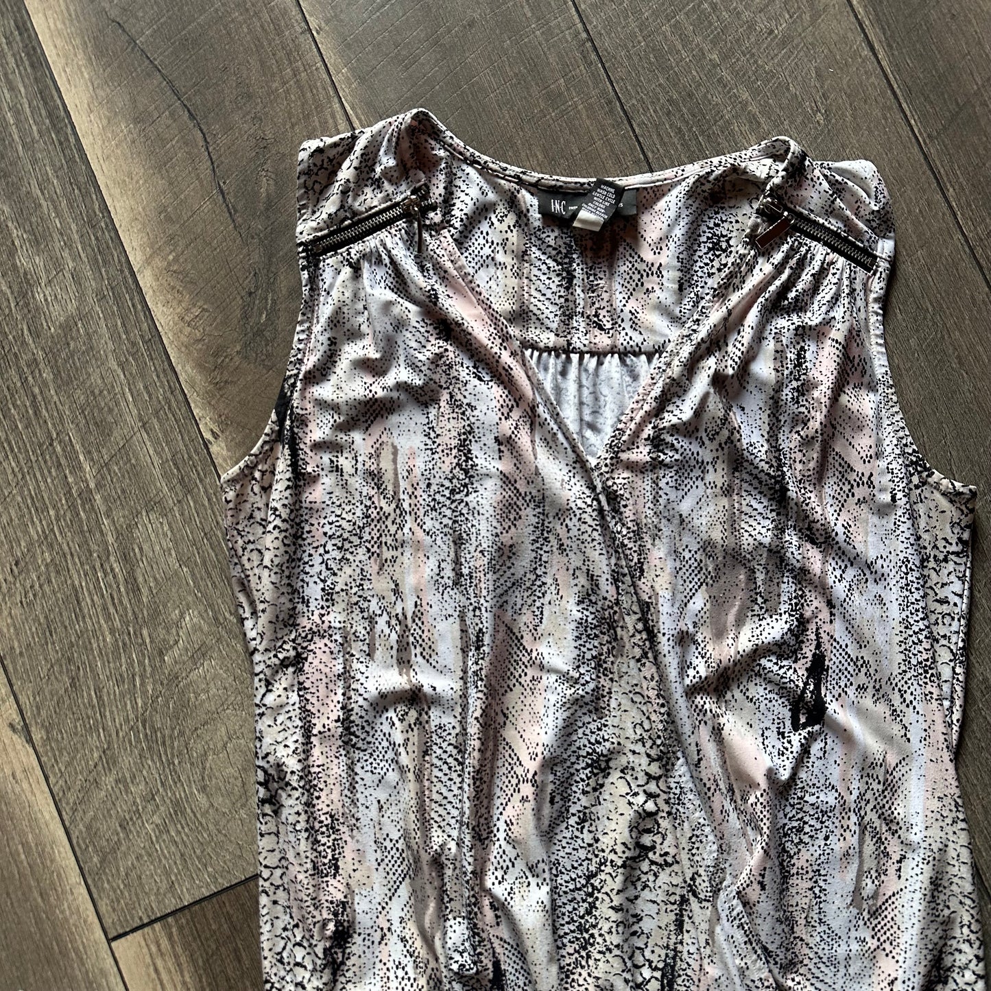 International Concepts Snakeskin Tank Top