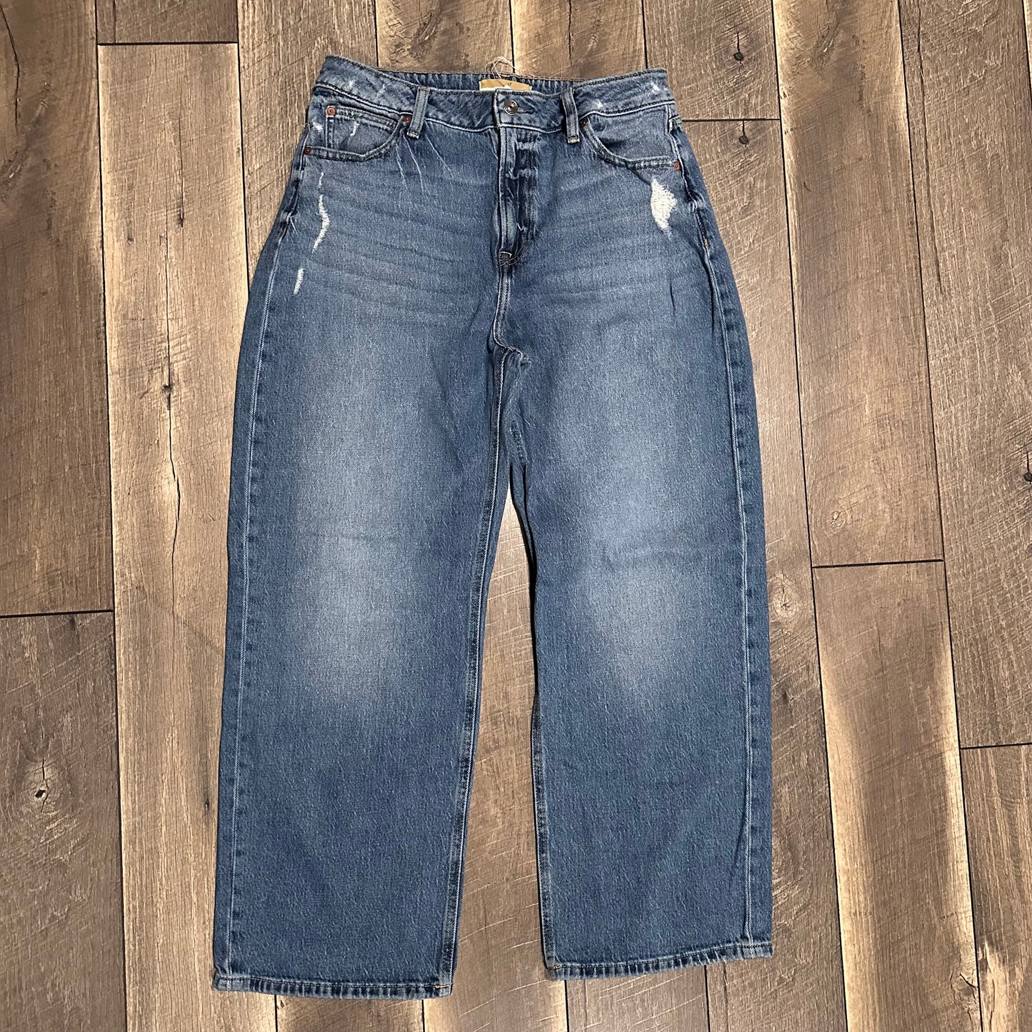 Denim Super Hi Rise Cheeky Wide Leg Jeans