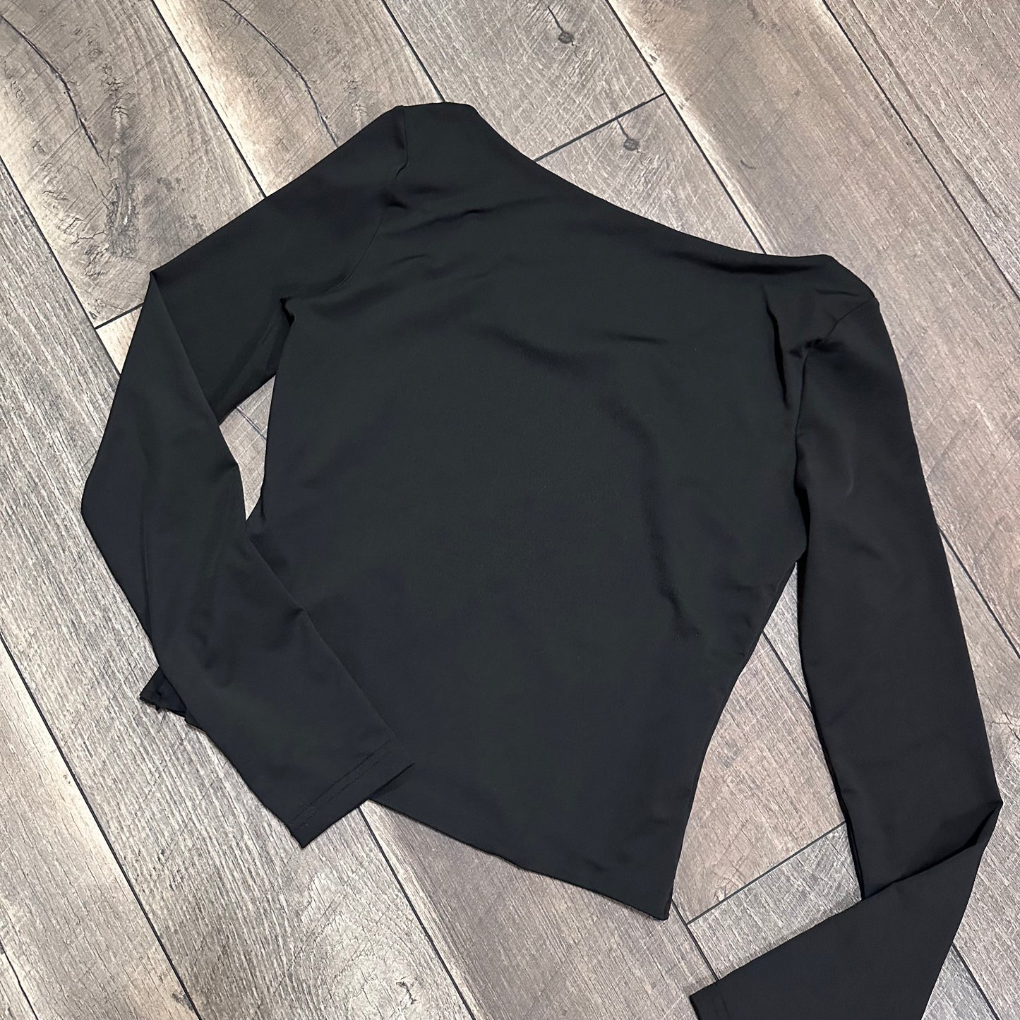 Unbranded Long Sleeve Double Lined Square Neck Top