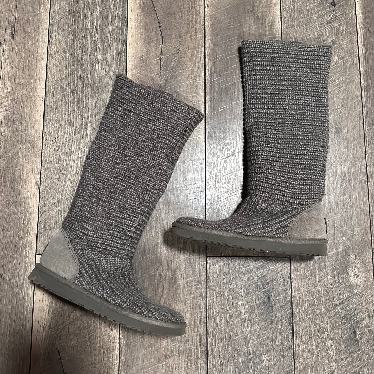 UGG Classic Cardy Cable Knit Boots