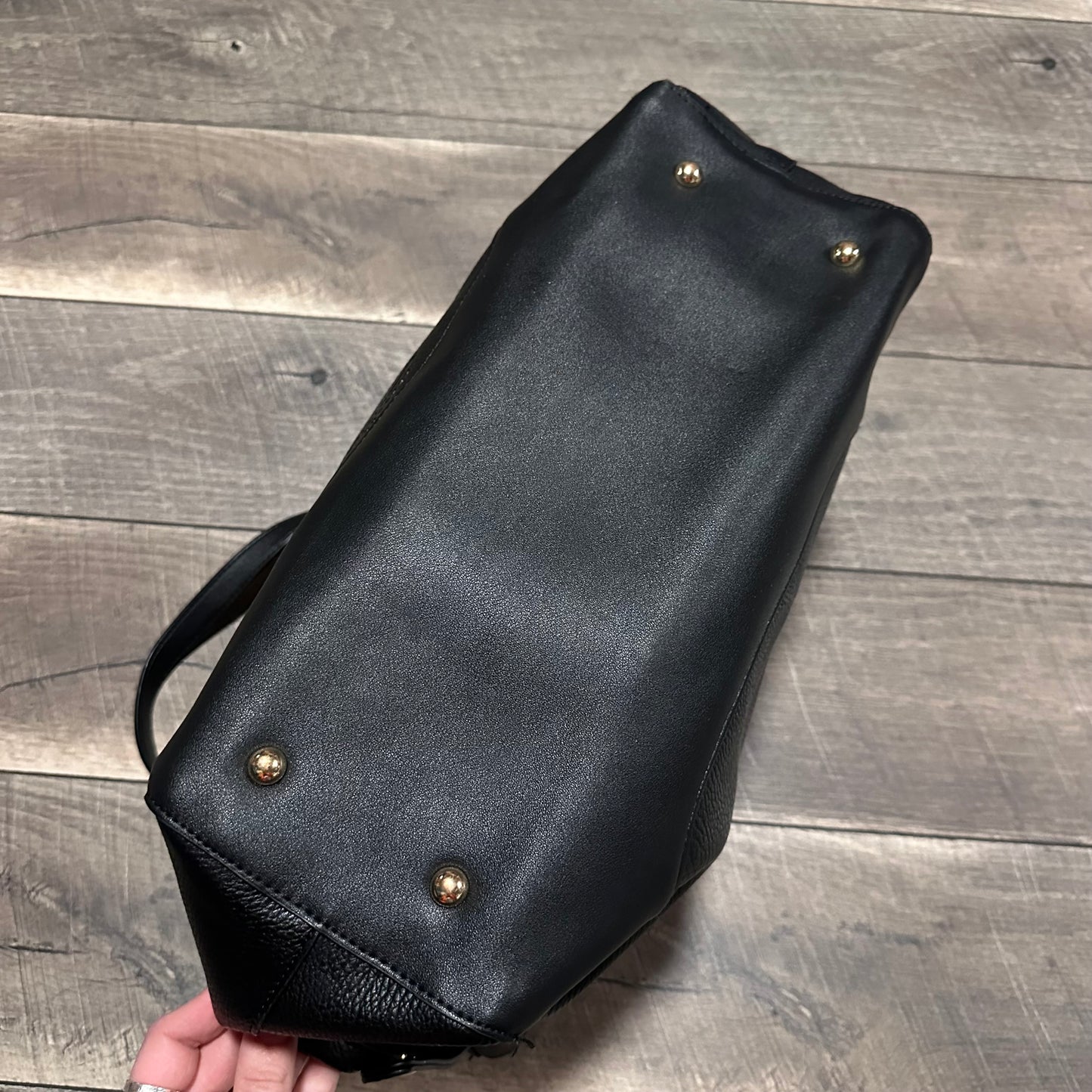 Sondra Roberts Squared Vegan Leather Tote Bag