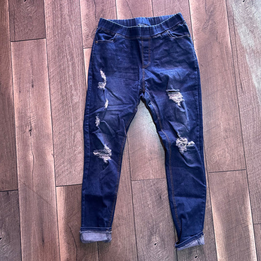 Jvini Blue Denim Jeggings