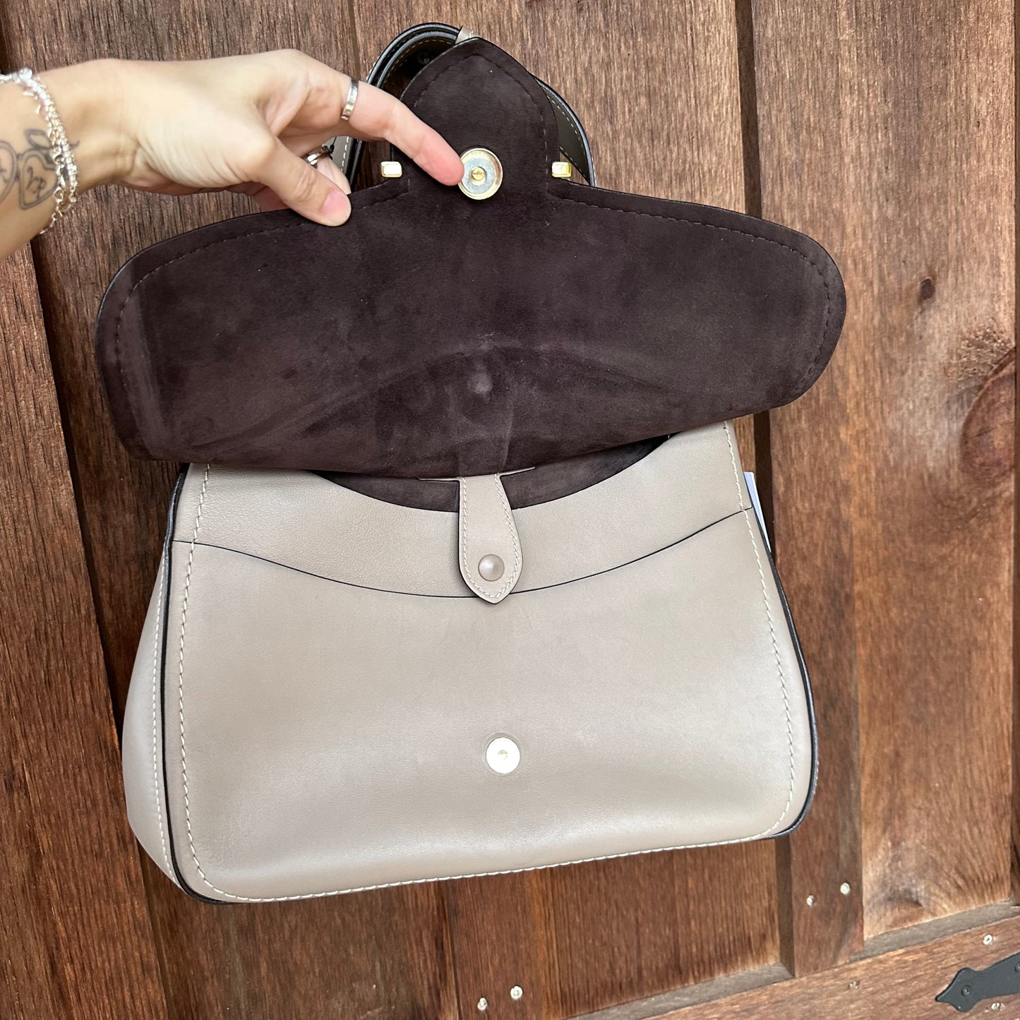 NWT❤️ Michael Kors Josie French Calf Leather Shoulder Bag *Limited Edition*