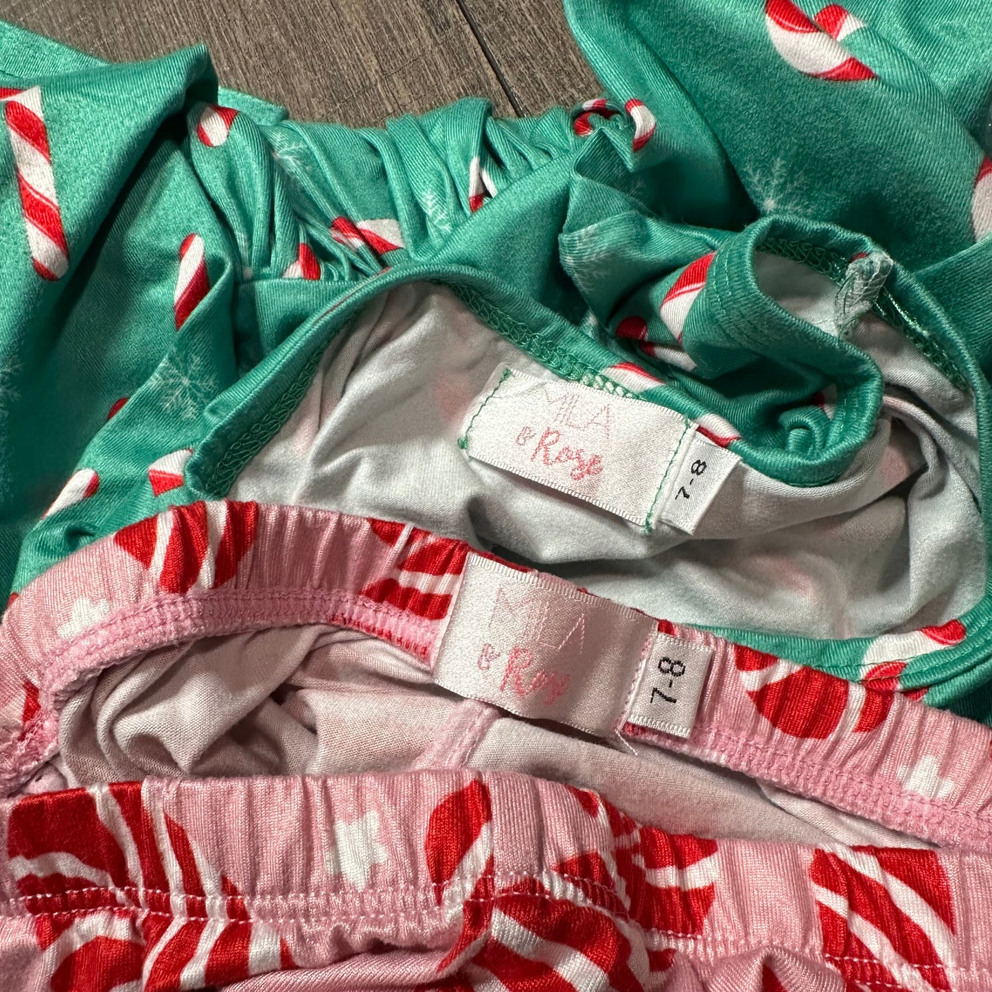 Mila & Rose Candy Cand Dress + Leggings Outfit