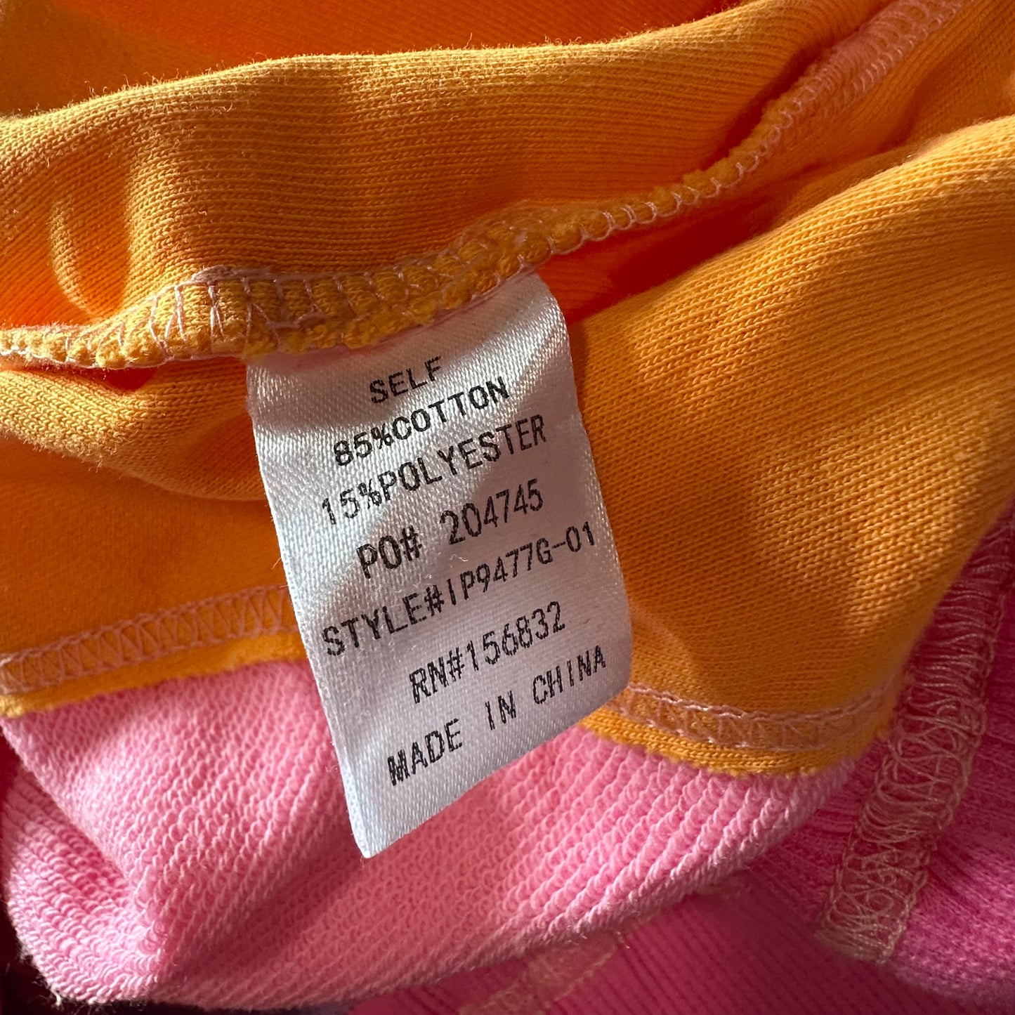 BiBi Super Oversized Colorblock Terry Zip Hooded Jacket (new with tags)