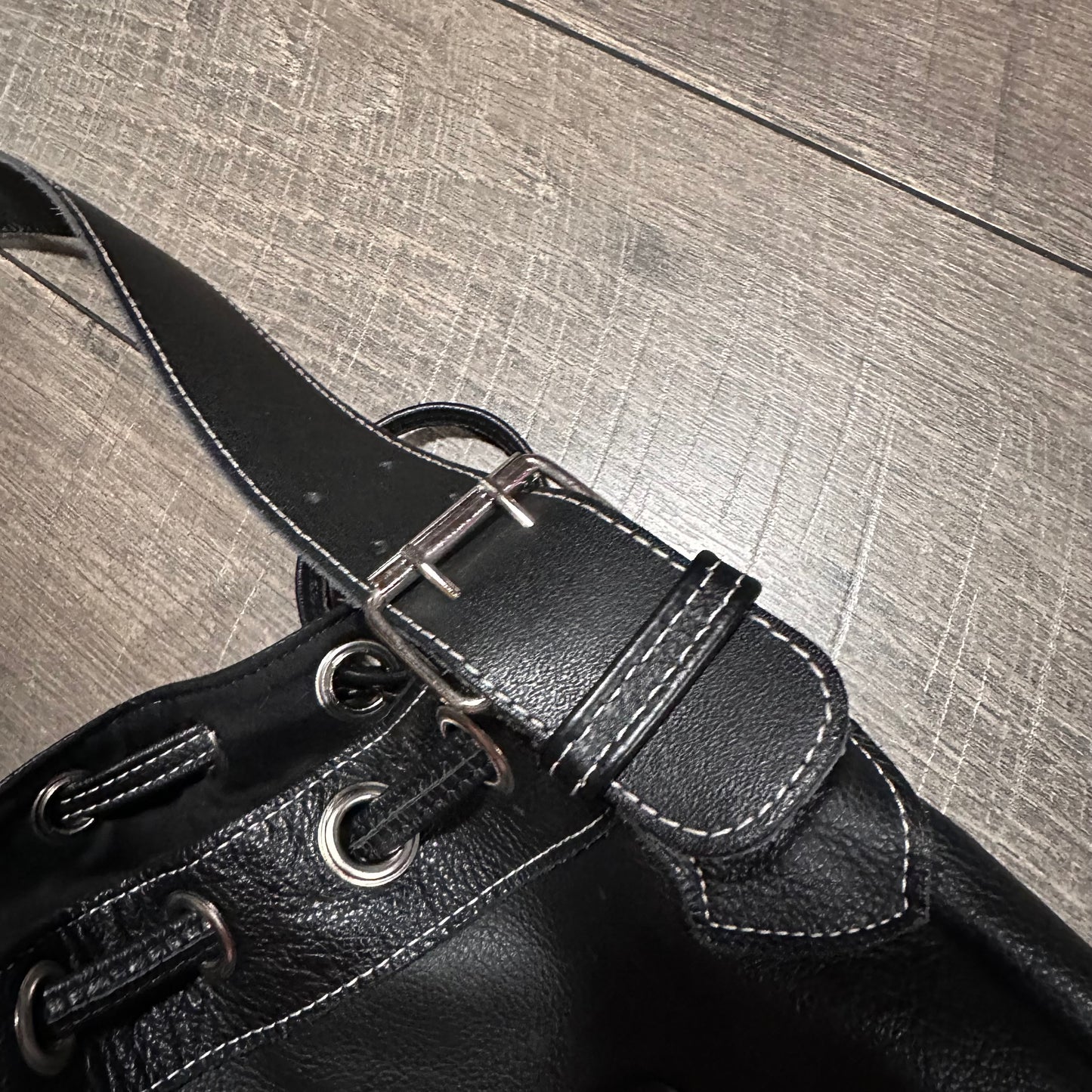 Harley-Davidson Leather Bucket Bag