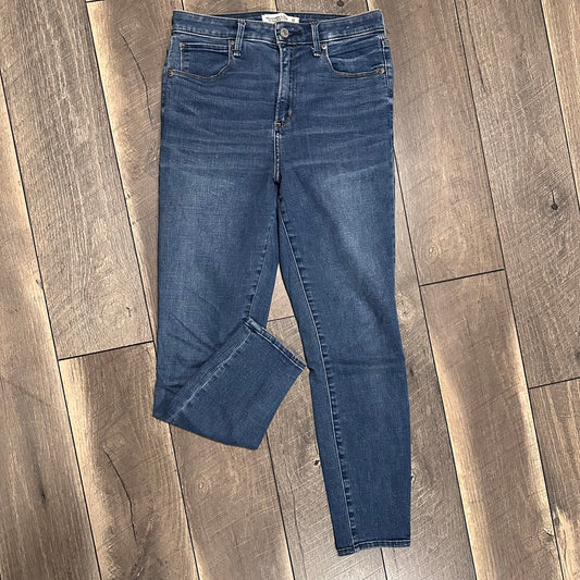 Abercrombie & Fitch Curve Love The Super Skinny Ankle Jeans