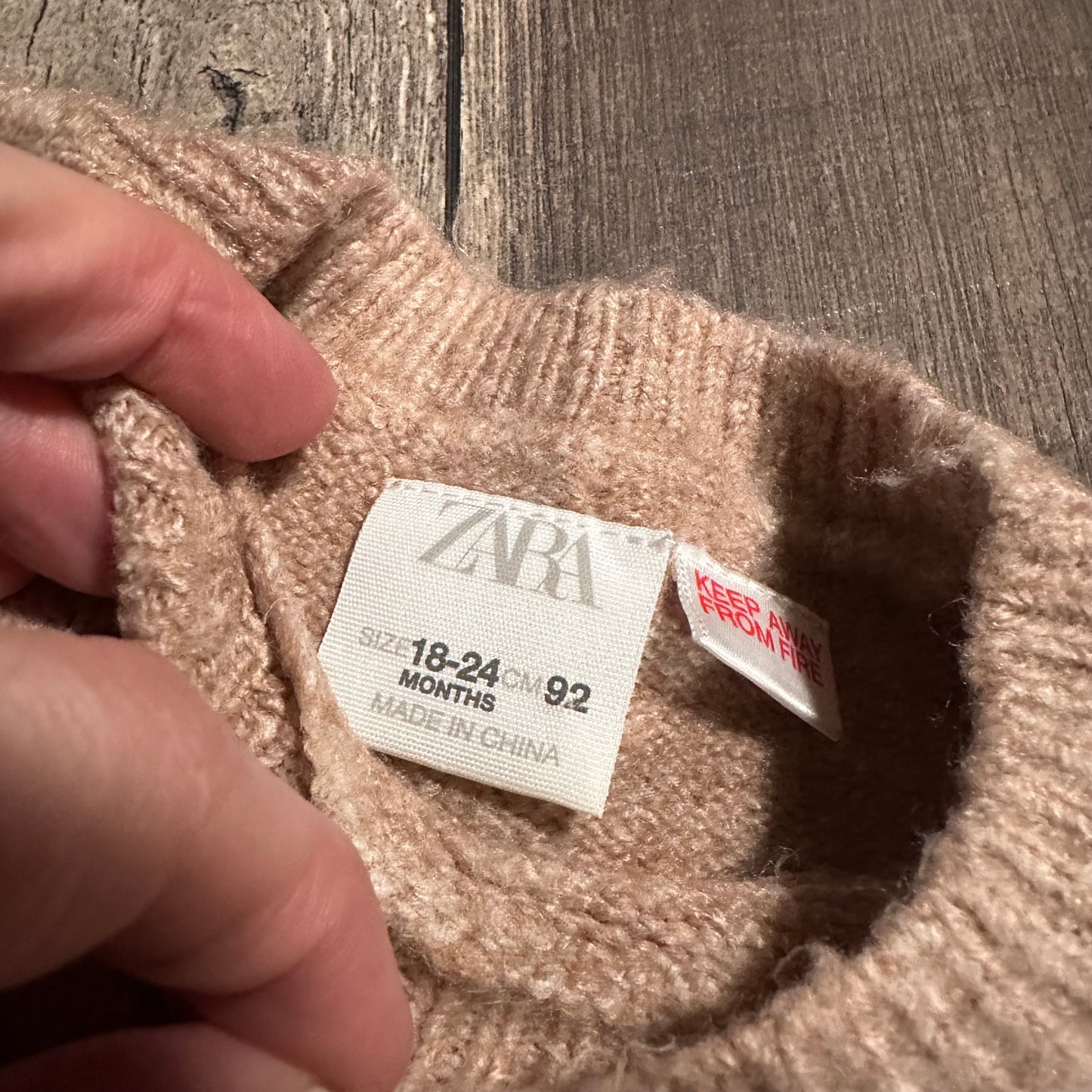 Zara Sheep Sweater
