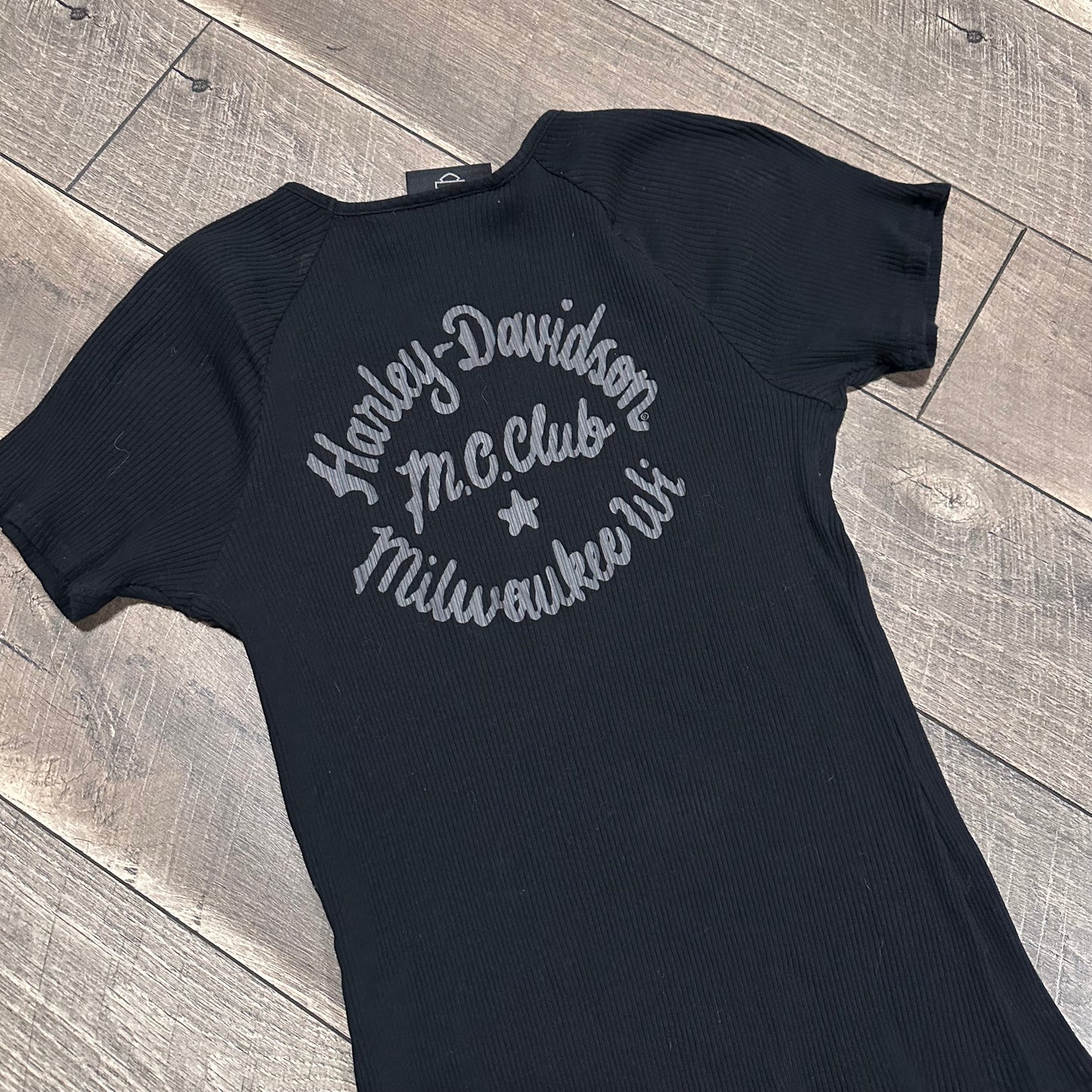 Harley-Davidson Stretchy Short Sleeve Top