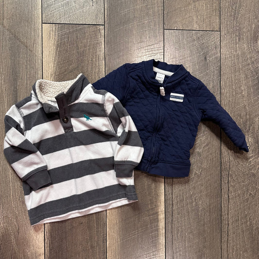 Carters Sweatshirt 2pk