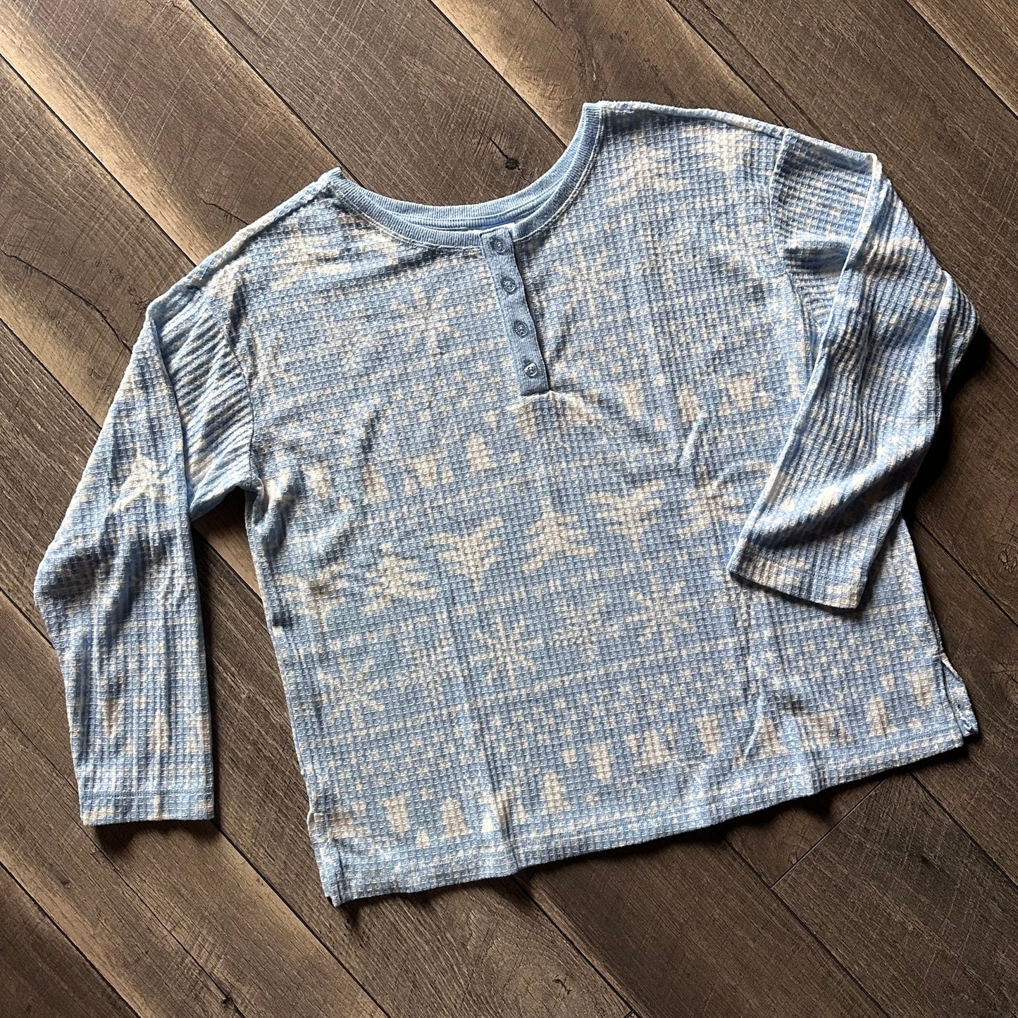 Joyspun Winter Wonderland Waffleknit Pajamas