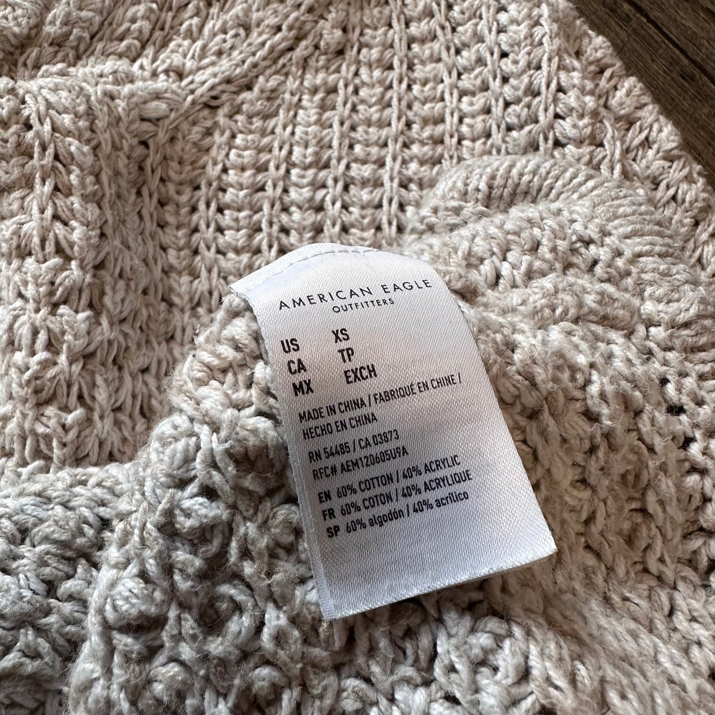 American Eagle Knit Hoodie