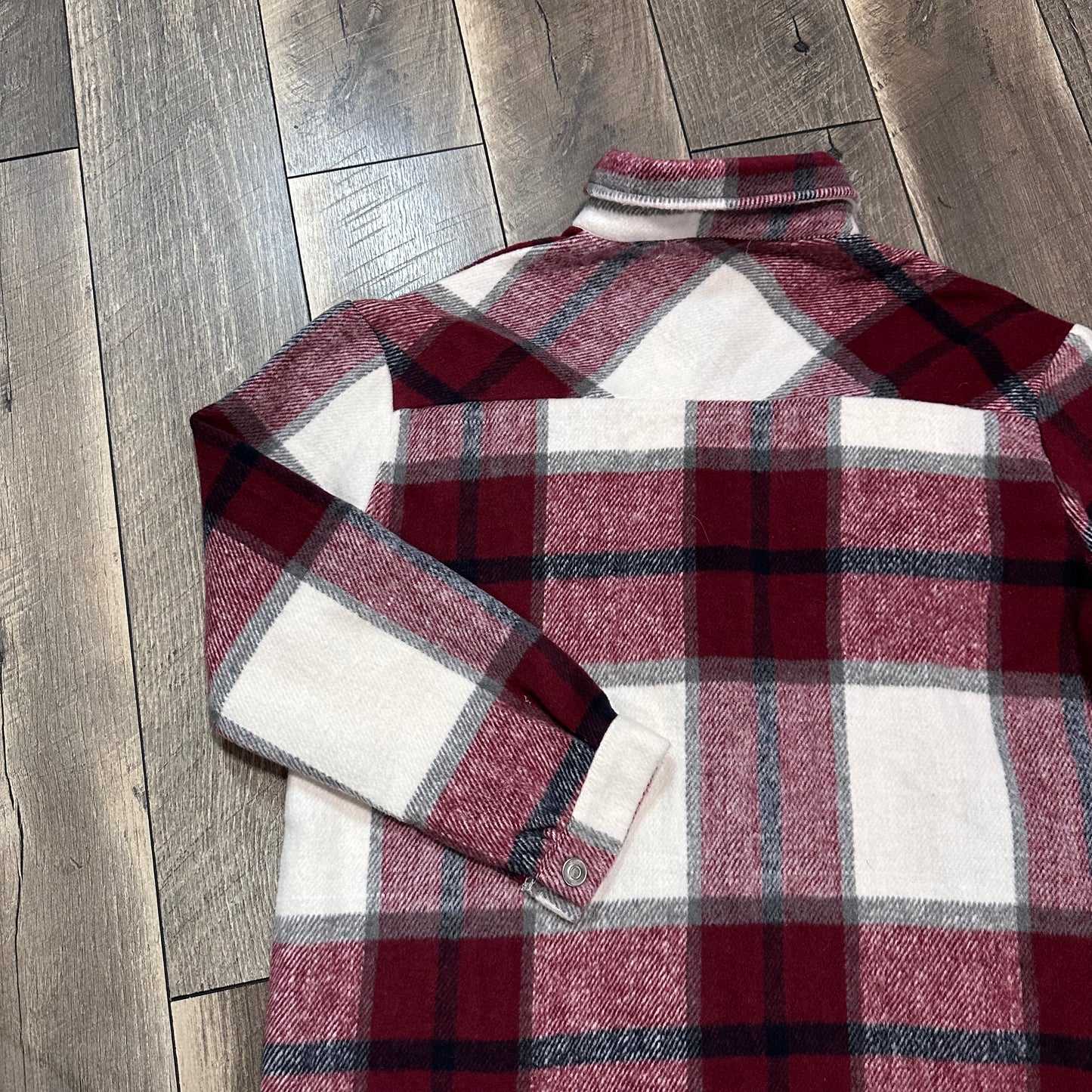 Miss Sparkling Plaid Shacket