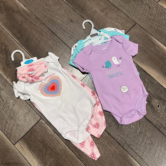 NWT❤️ Baby Onesies + Outfit Bundle