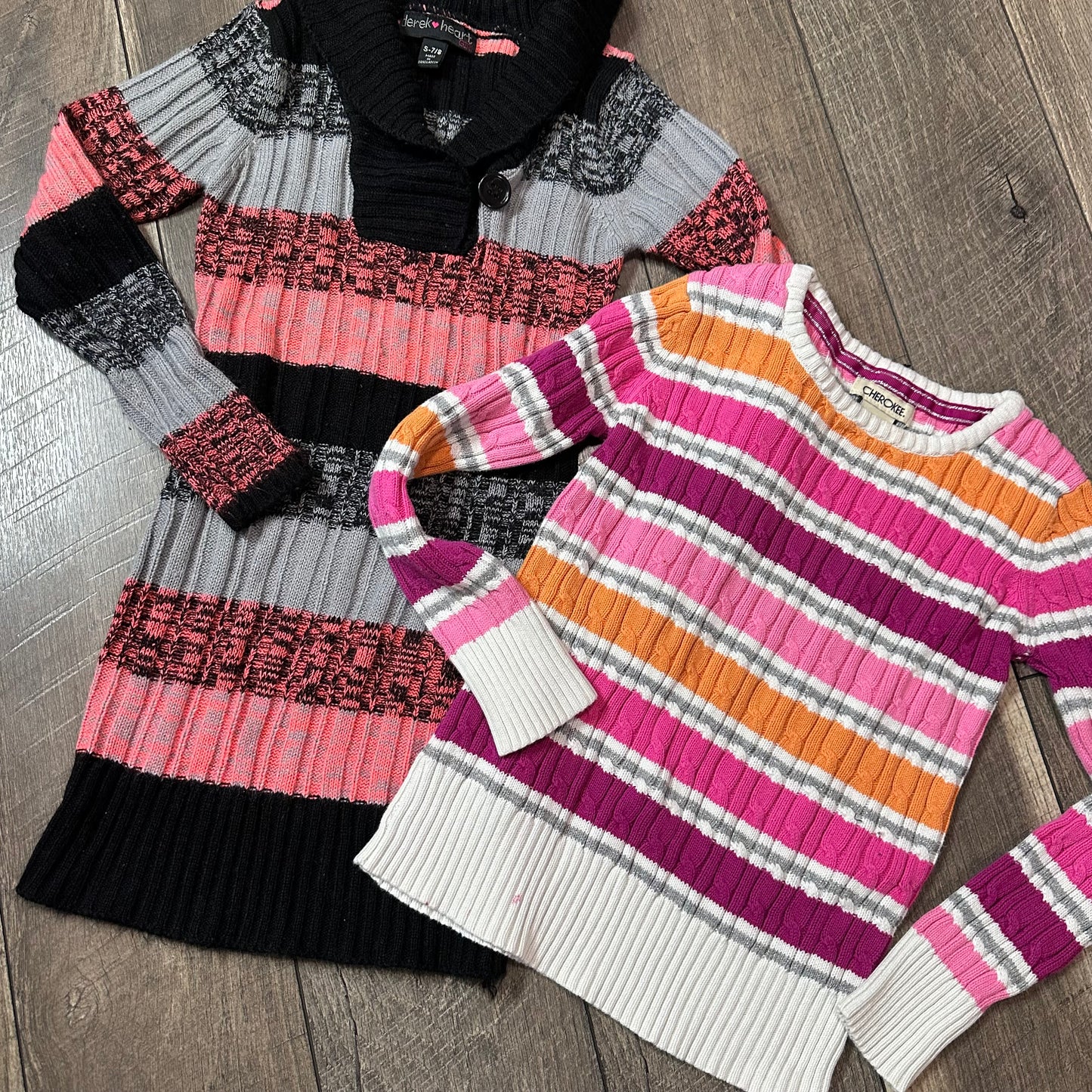 Girls Dress & Sweater Combo