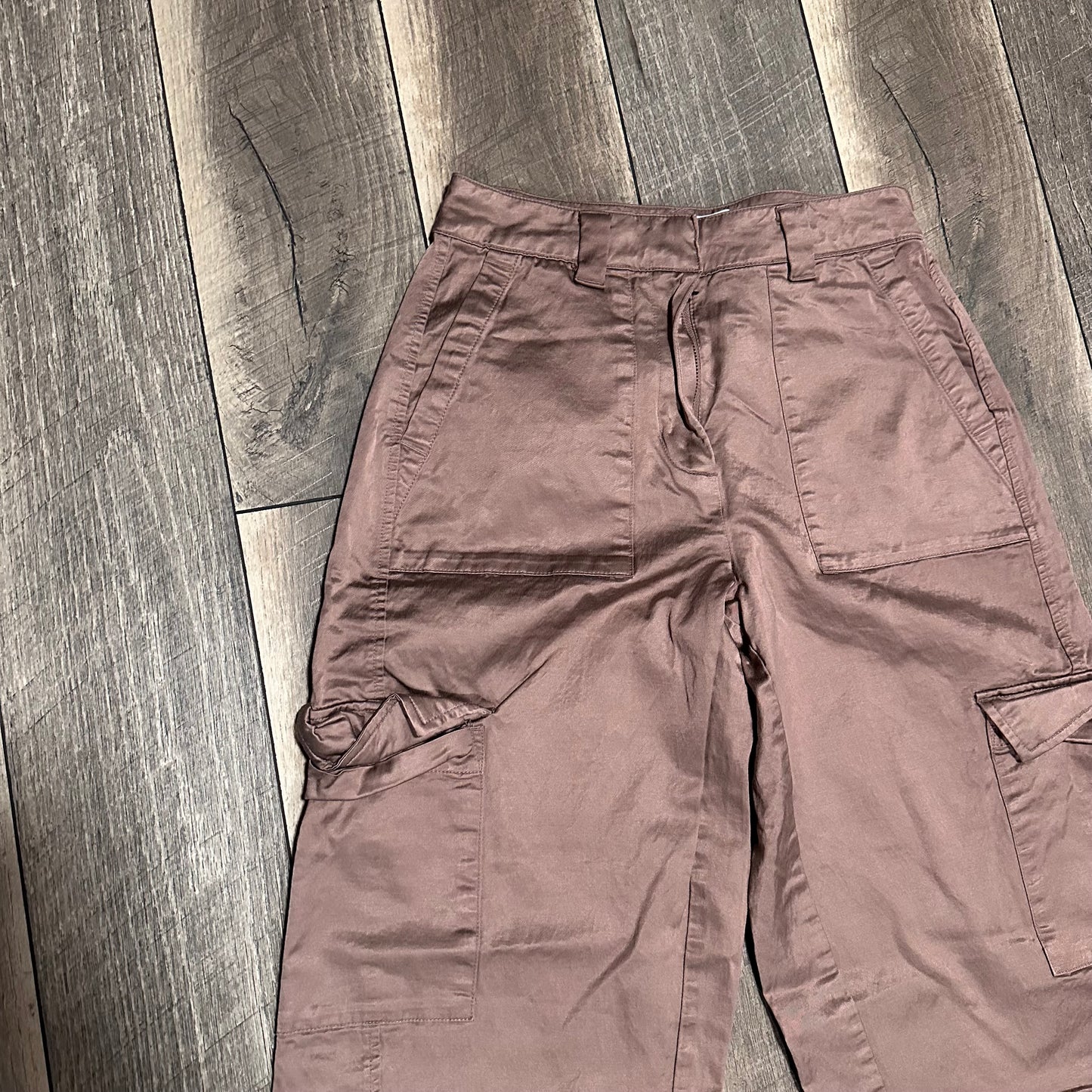 Old Navy Rose Gold Cargo Pants