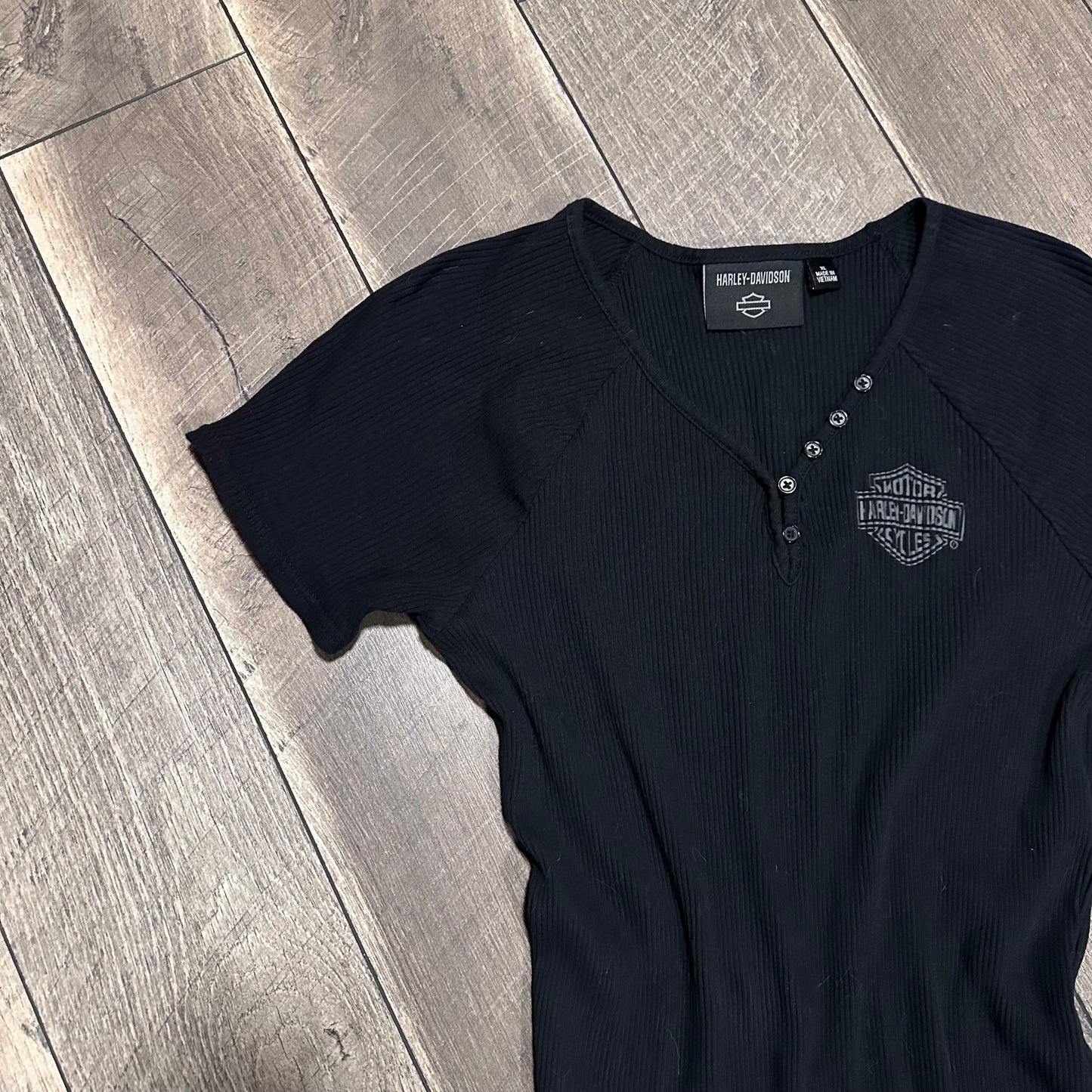 Harley-Davidson Stretchy Short Sleeve Top