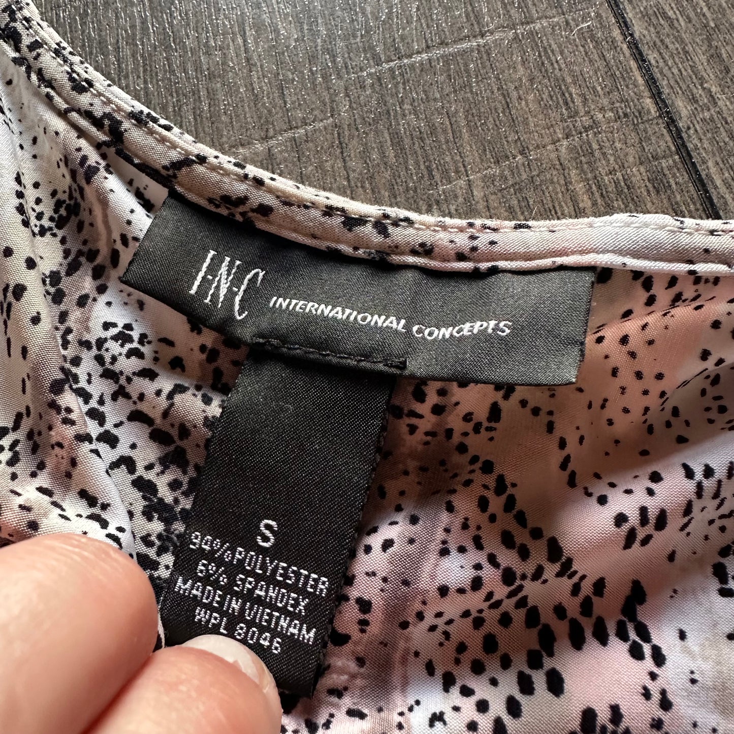 International Concepts Snakeskin Tank Top