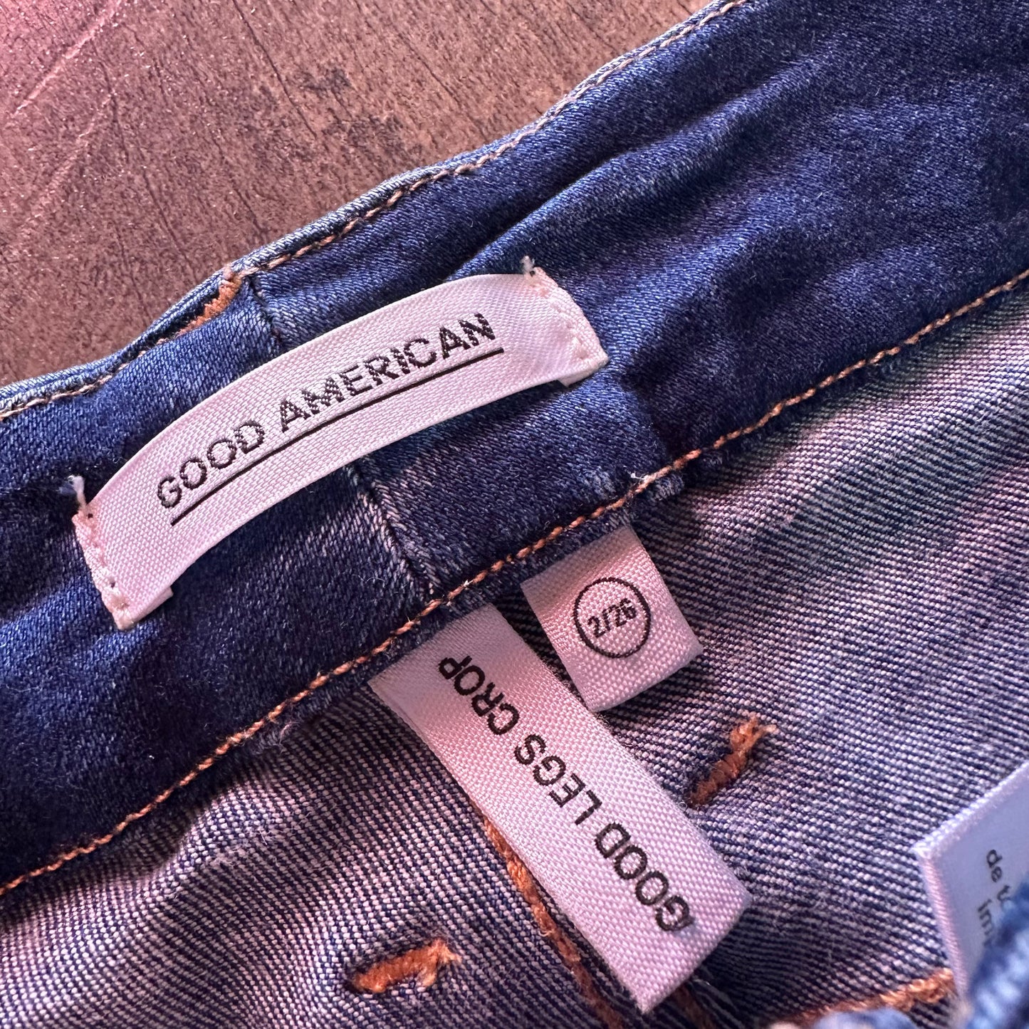 Good American Good Legs Crop Jeans