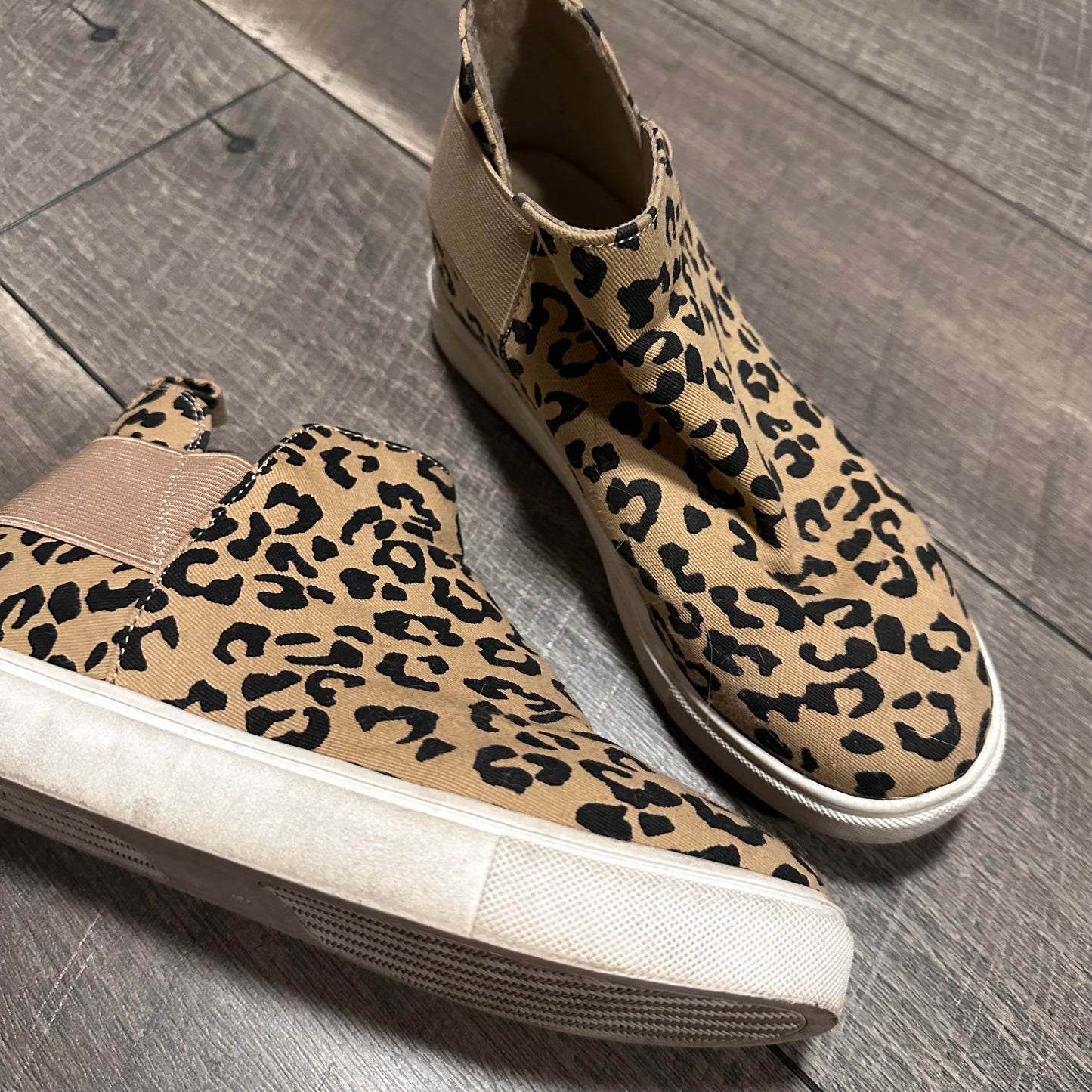 Soda Leopard Ankle Booties