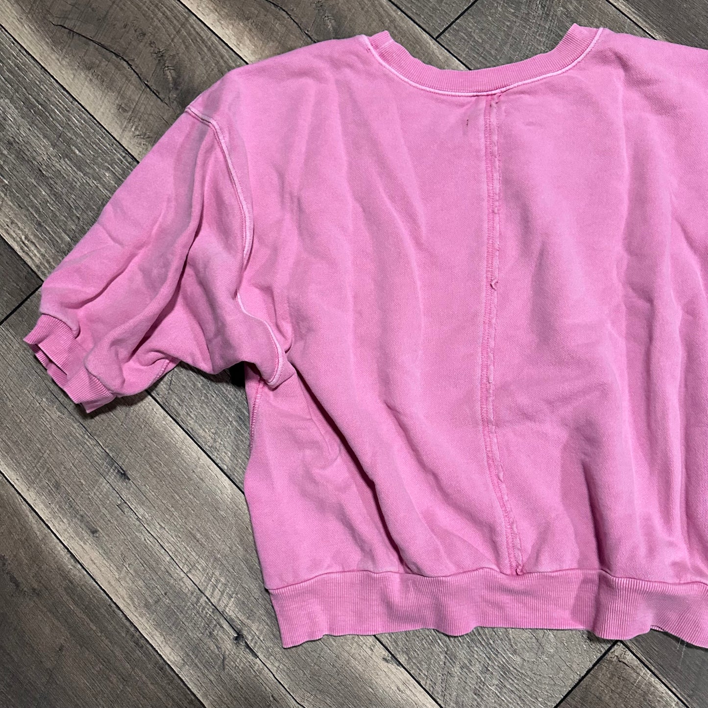 Pilcro Short Sleeve Crewneck Pullover